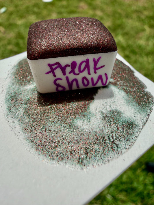 Freak Show | Handmade Watercolors | Handmade Paint | Watercolors | Watercolor | Handmade Cards | Chrome Watercolors