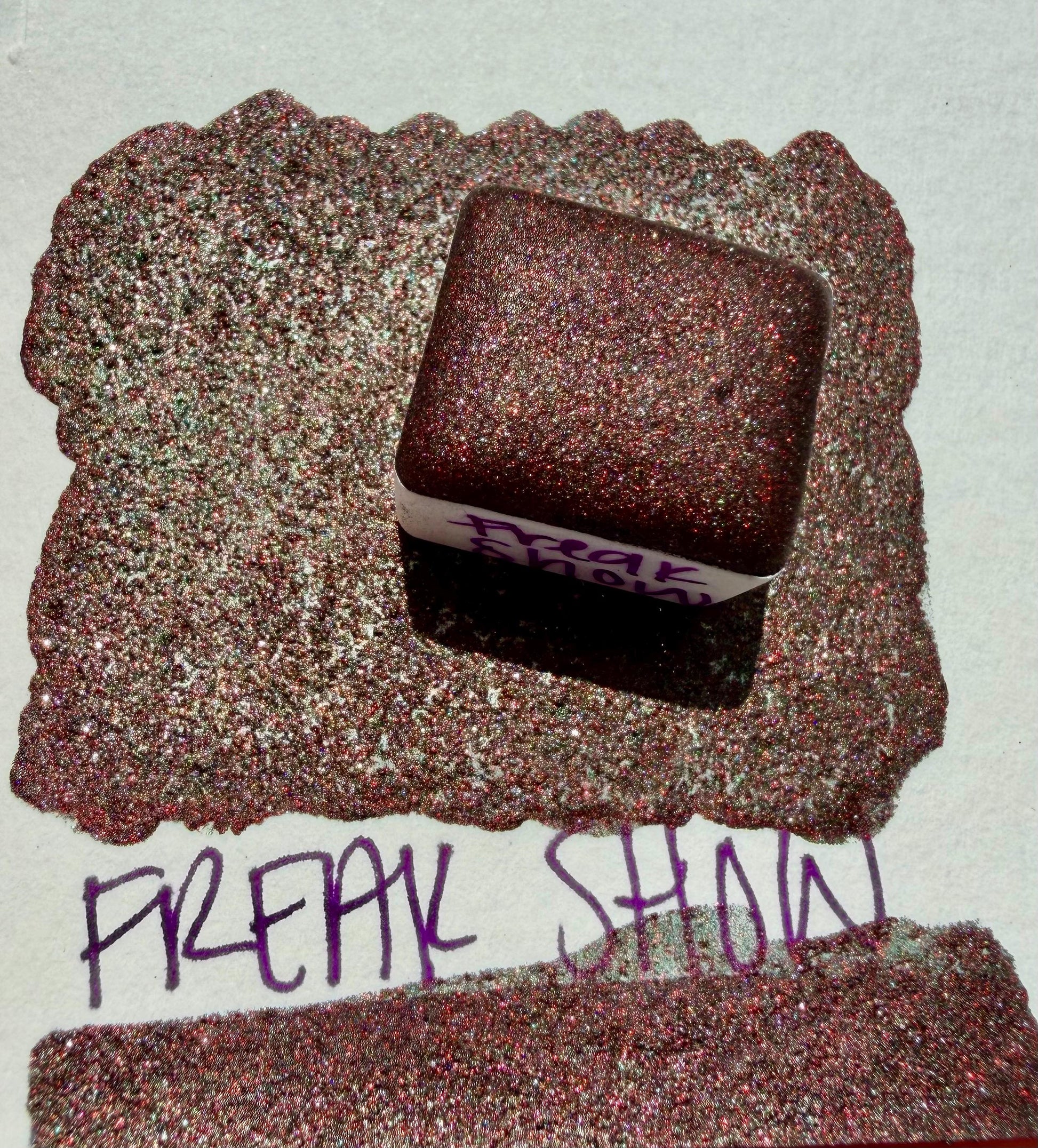Freak Show | Handmade Watercolors | Handmade Paint | Watercolors | Watercolor | Handmade Cards | Chrome Watercolors