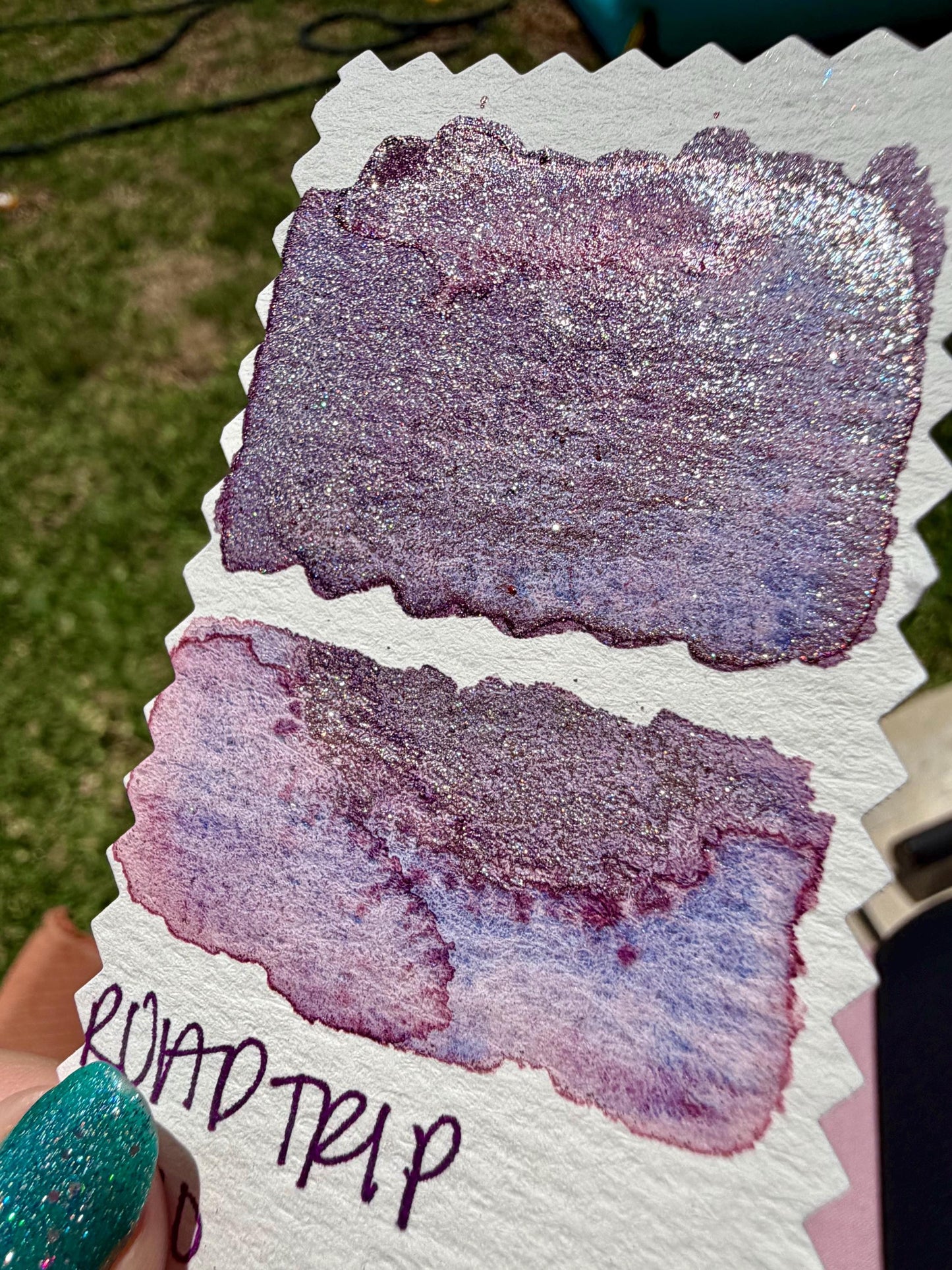 Road Trip | Handmade Watercolors | Handmade Paint | Calligraphy | Lettering | Colorshift | Artist Paints | Watercolor Artist