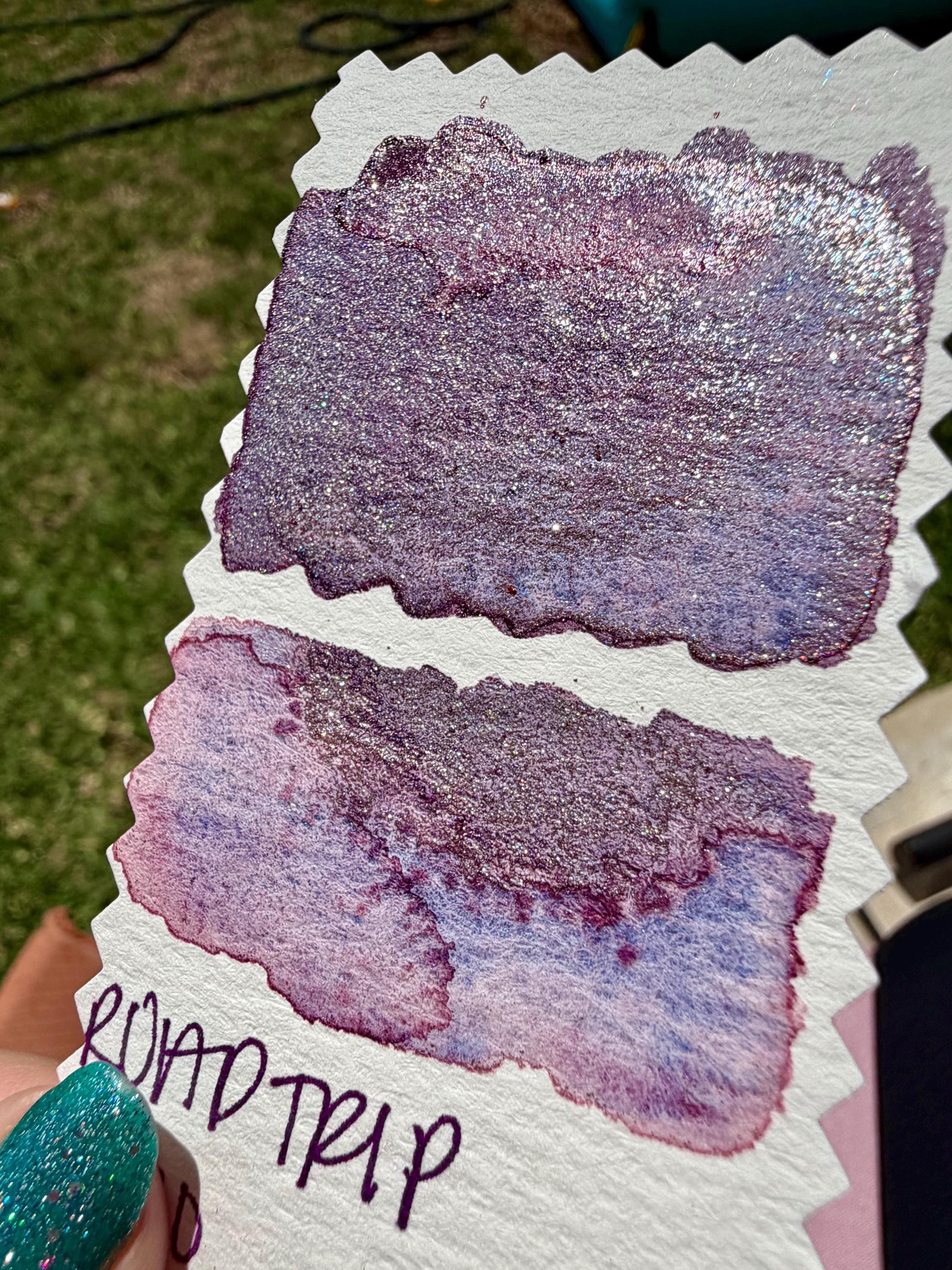 Road Trip | Handmade Watercolors | Handmade Paint | Calligraphy | Lettering | Colorshift | Artist Paints | Watercolor Artist