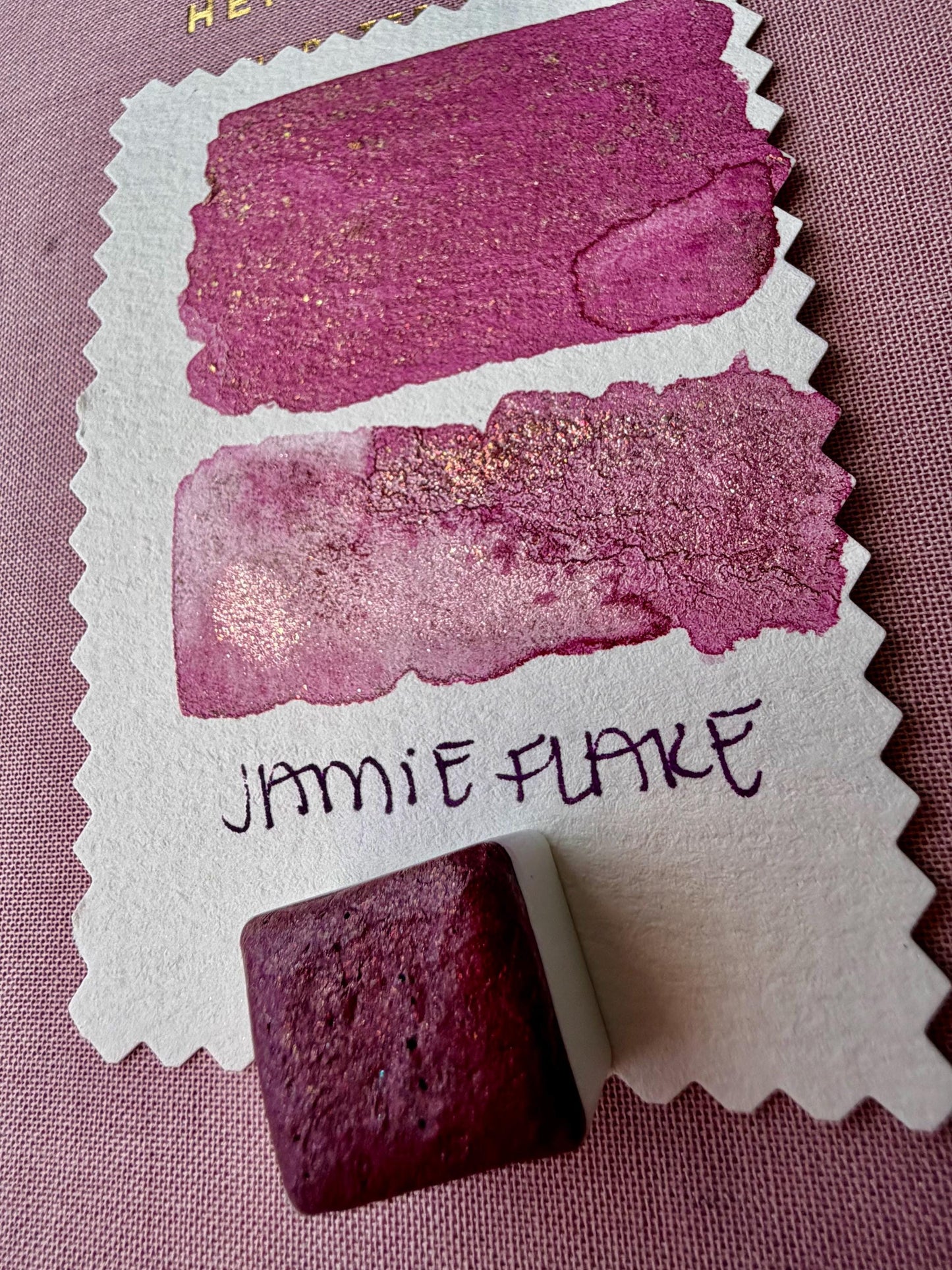 Jamie Flake | Handmade Watercolors | Handmade Paint | Calligraphy | Lettering | Colorshift | Artist Paints | Watercolor Artist