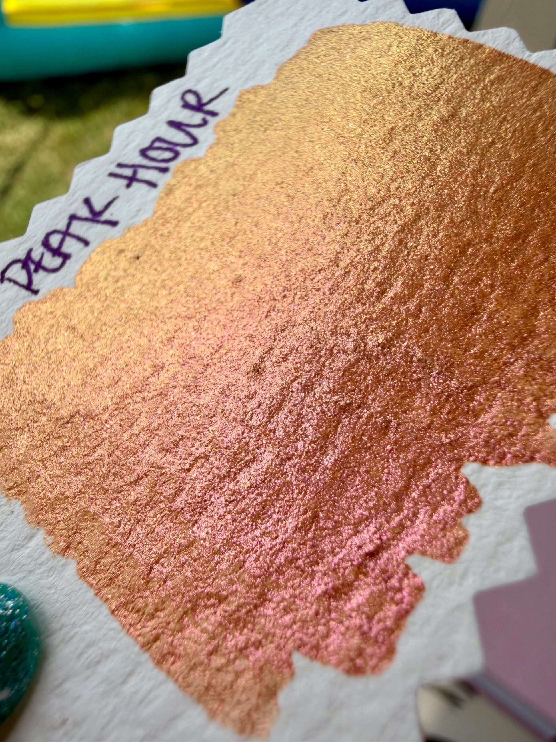 Peak Hour | Handmade Watercolors | Handmade Paint | Calligraphy | Lettering | Colorshift | Artist Paints | Watercolor Artist