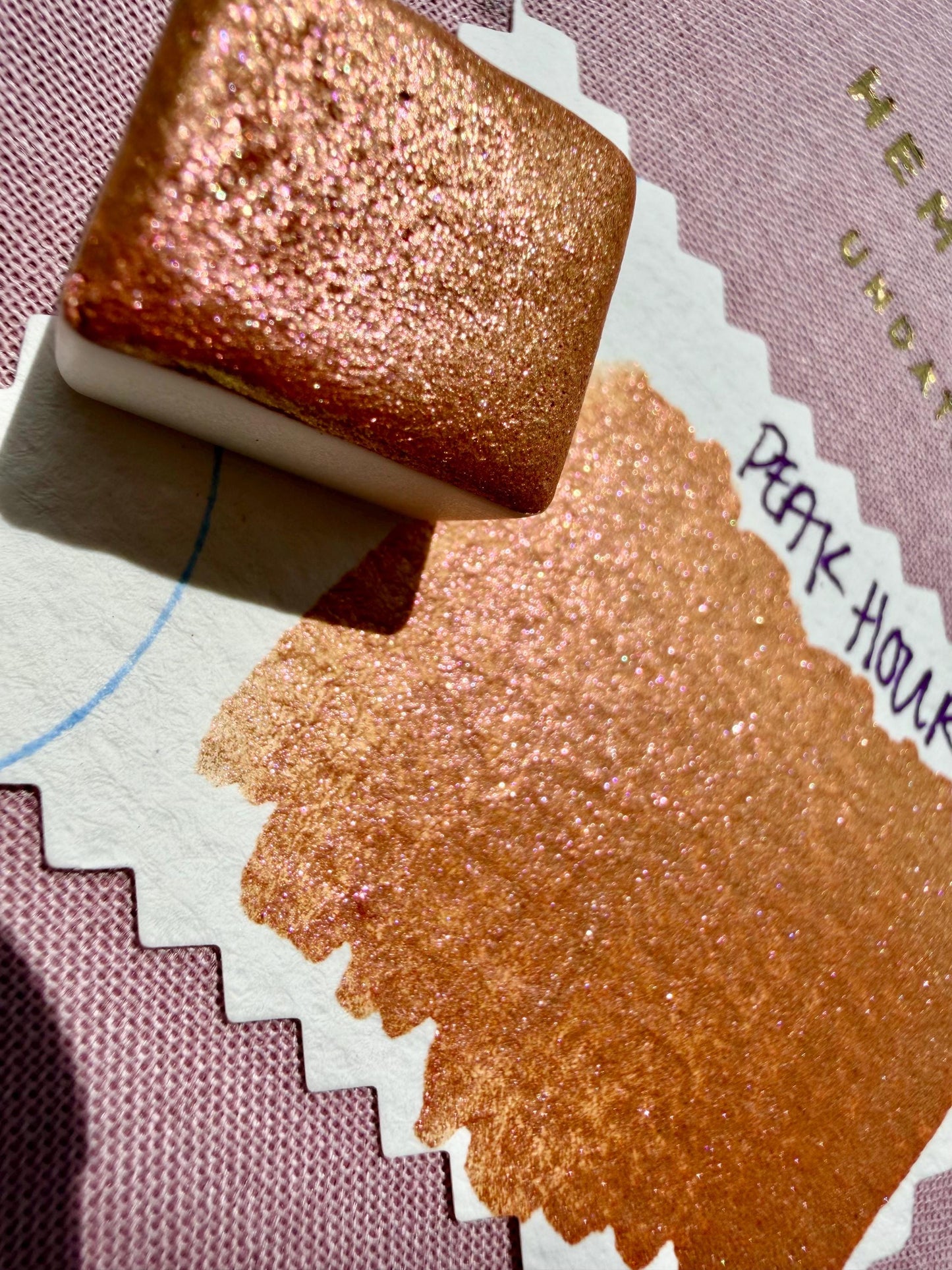 Peak Hour | Handmade Watercolors | Handmade Paint | Calligraphy | Lettering | Colorshift | Artist Paints | Watercolor Artist