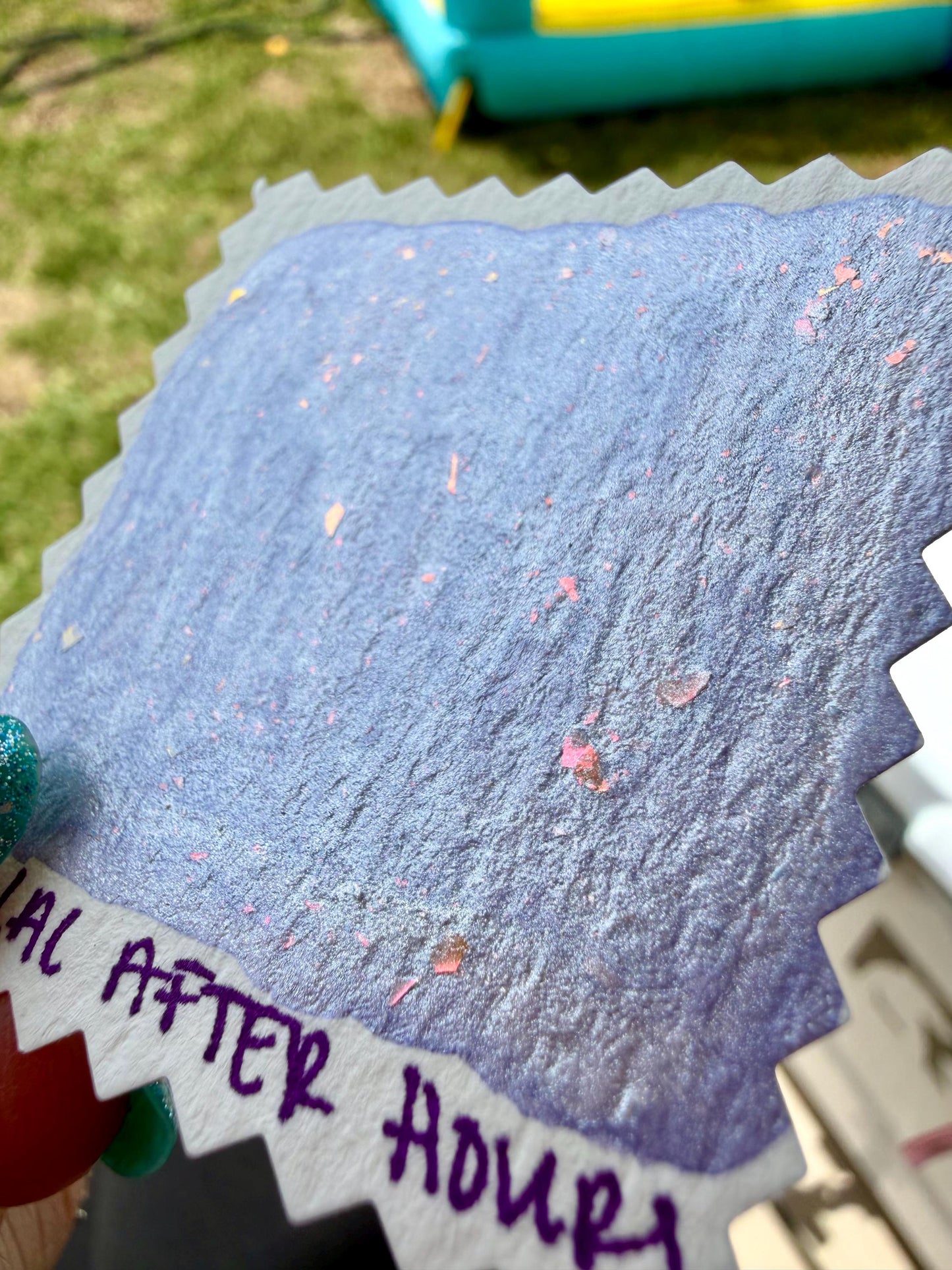 Lilac After Party | Handmade Watercolors | Handmade Paint | Calligraphy | Lettering | Colorshift | Artist Paints | Watercolor Artist