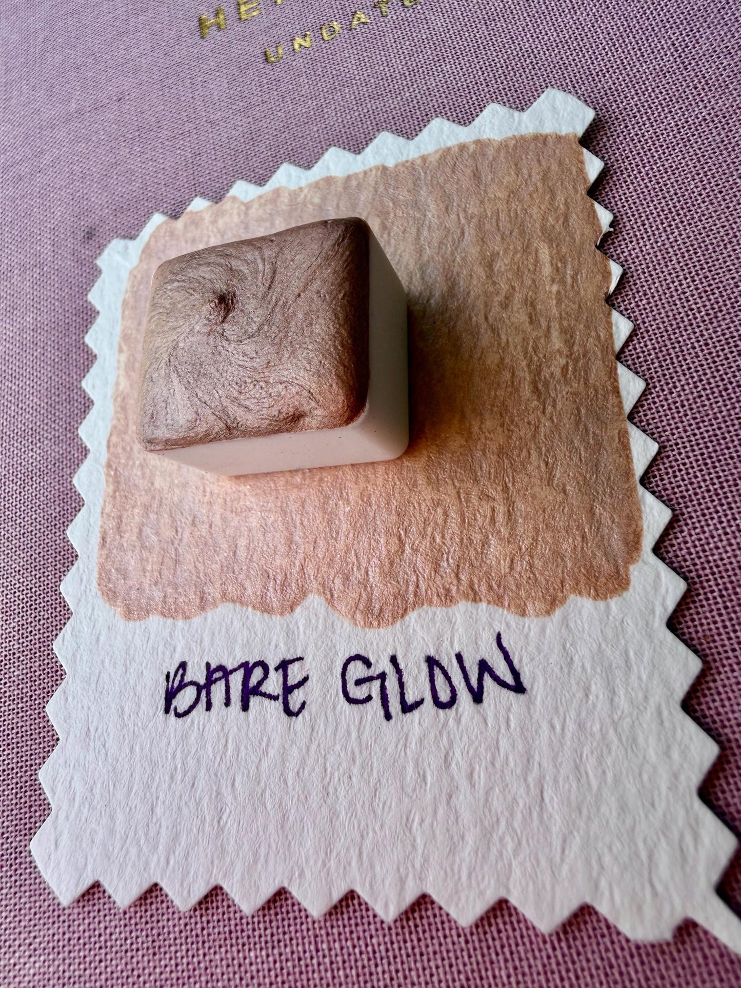 Bare Glow | Handmade Watercolors | Handmade Paint | Calligraphy | Lettering | Colorshift | Artist Paints | Watercolor Artist