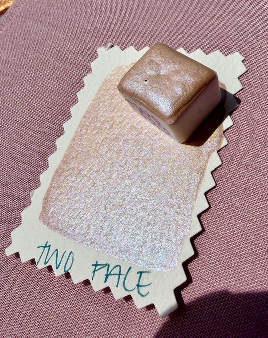 Two Face | Handmade Watercolors | Handmade Paint | Calligraphy | Lettering | Colorshift | Artist Paints | Watercolor Artist