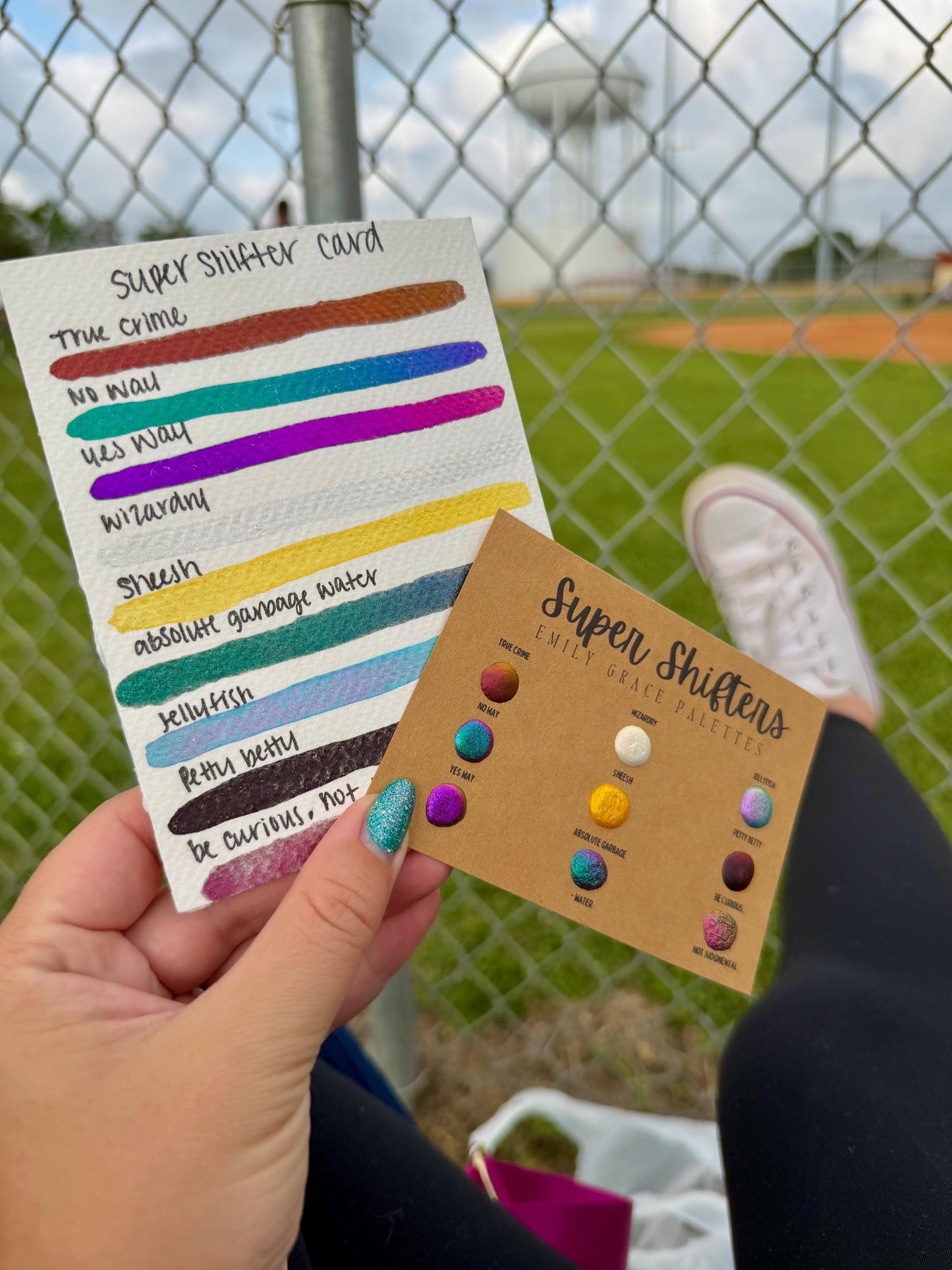 Super Shifting Dot Card | Super Shifter | Shifting Dot Card | Handmade Paint | Watercolors | Watercolor | Handmade Watercolors | Gifts