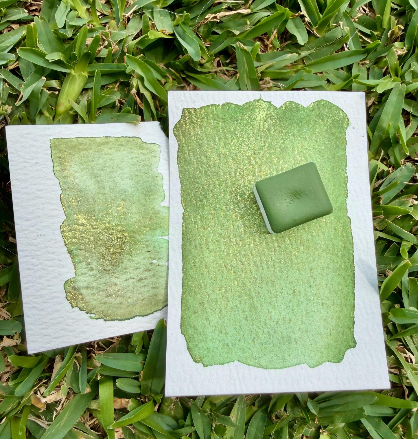 The Fisherman | HYBRID Matte & Shimmer Blend | Handmade Watercolors | Handmade Paint | Watercolors | Watercolor | Watercolor Artist