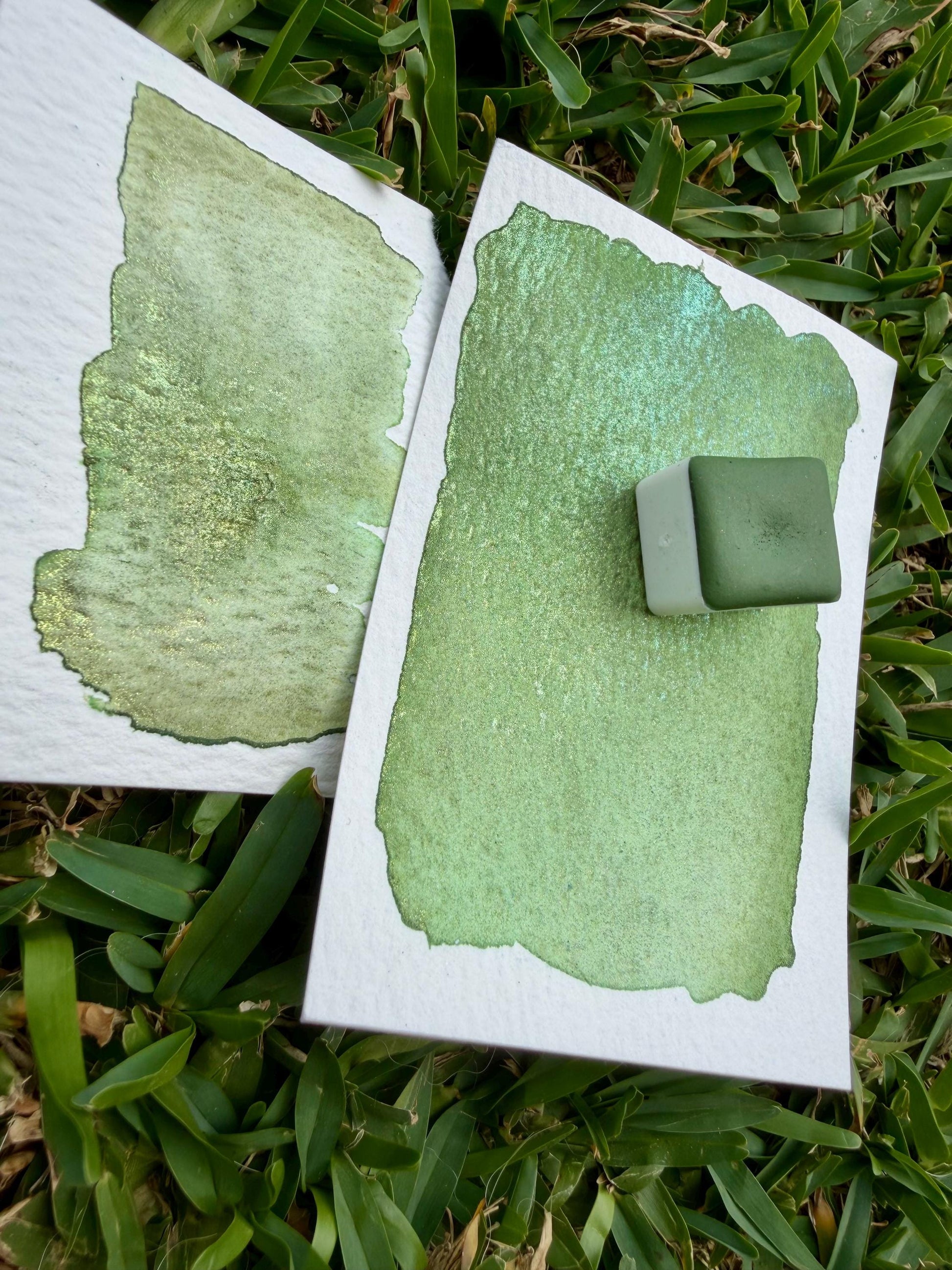 The Fisherman | HYBRID Matte & Shimmer Blend | Handmade Watercolors | Handmade Paint | Watercolors | Watercolor | Watercolor Artist