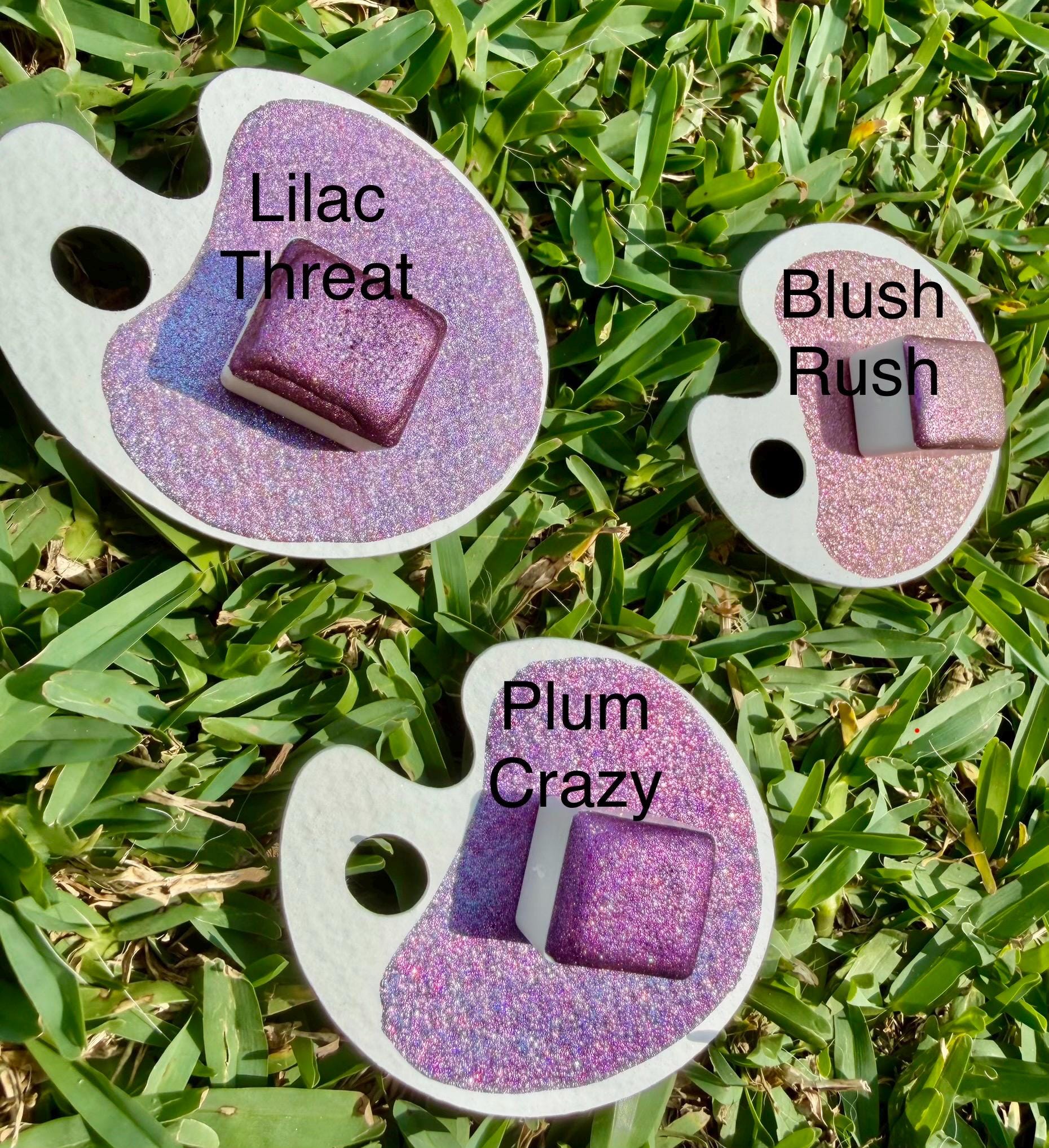 Plum Crazy | Handmade Watercolors | Handmade Paint | Watercolors | Watercolor | Handmade Cards | Chrome Watercolors