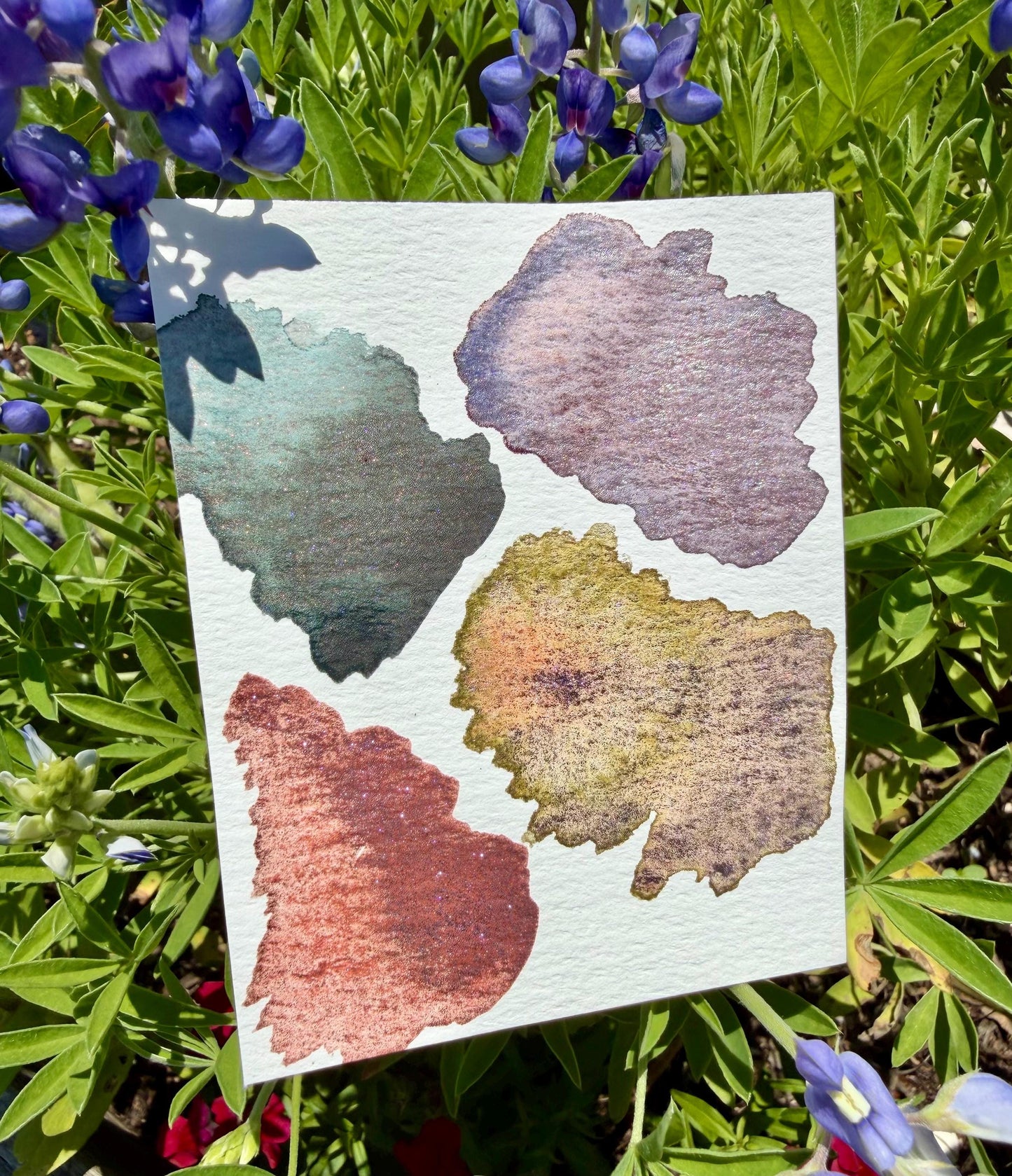 Heart Matte Watercolor Set | Watercolor Palette | Chrome Watercolors | Handmade Paint | Watercolors | Watercolor | Handmade Watercolors |