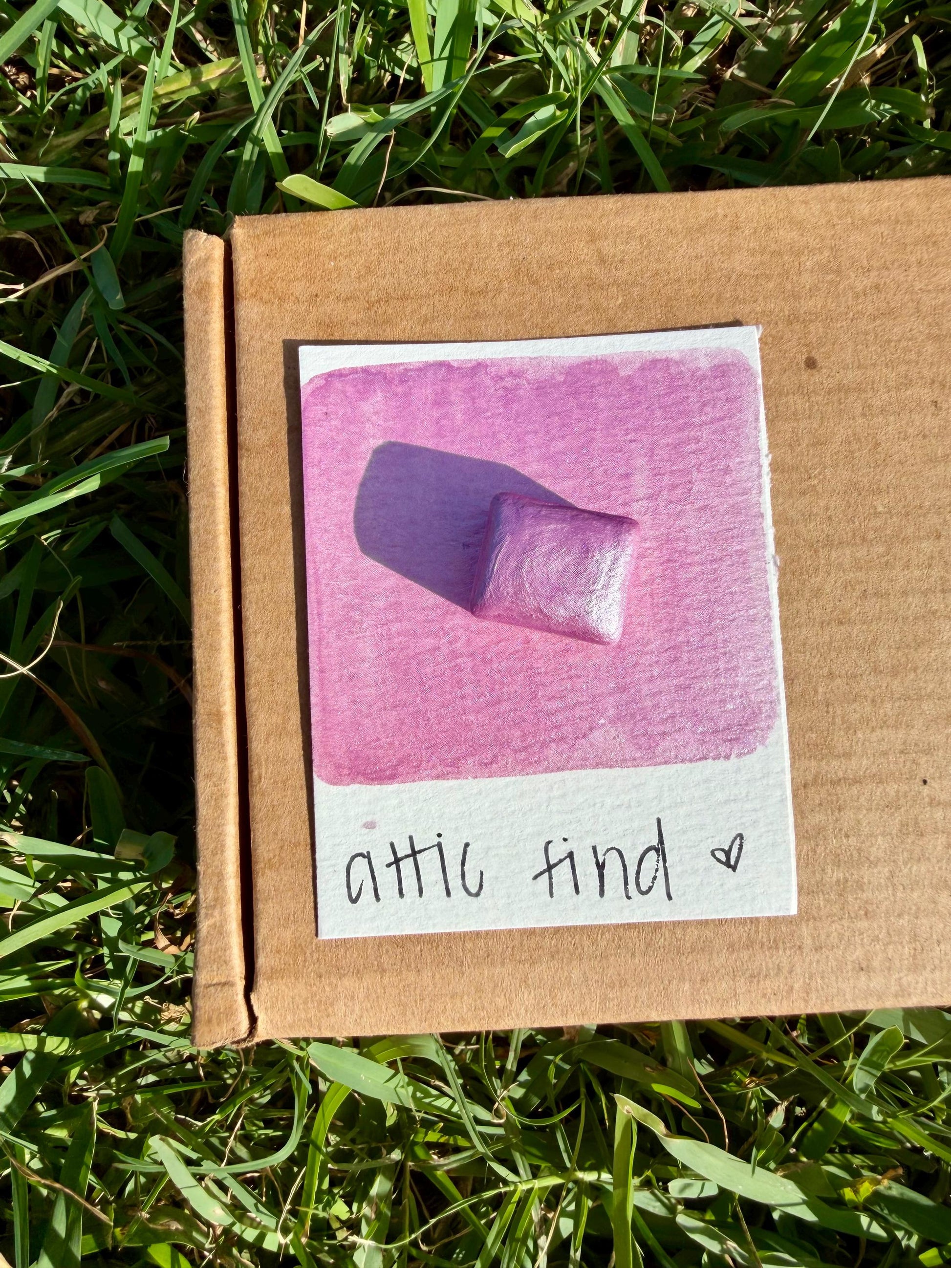 Attic Find | Handmade Watercolors | Handmade Paint | Watercolors | Watercolor | Watercolor Artist