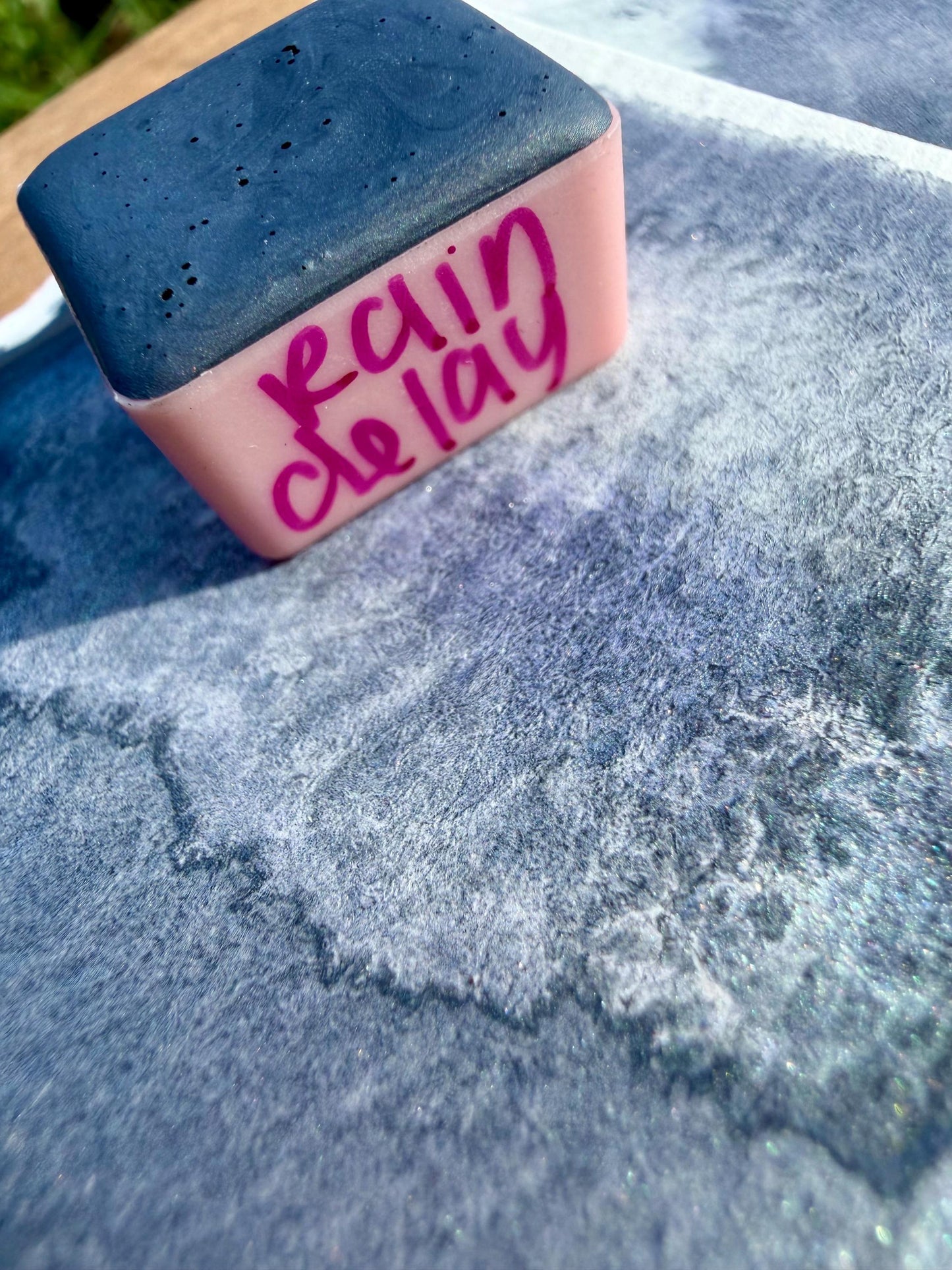 Rain Delay | HYBRID | Matte & Shimmer Blend | Handmade Watercolors | Handmade Paint | Watercolors | Watercolor | Watercolor Artist