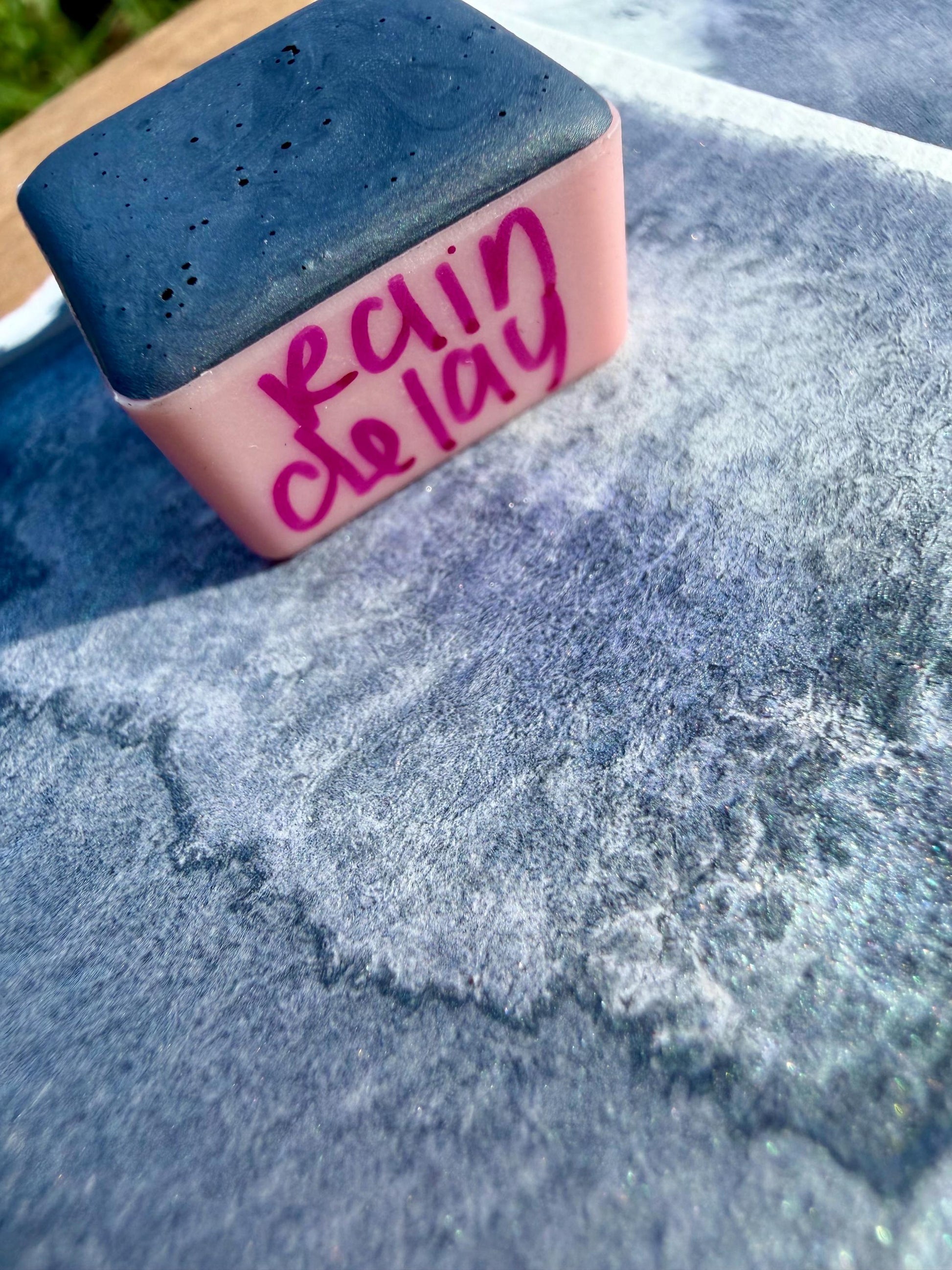 Rain Delay | HYBRID | Matte & Shimmer Blend | Handmade Watercolors | Handmade Paint | Watercolors | Watercolor | Watercolor Artist