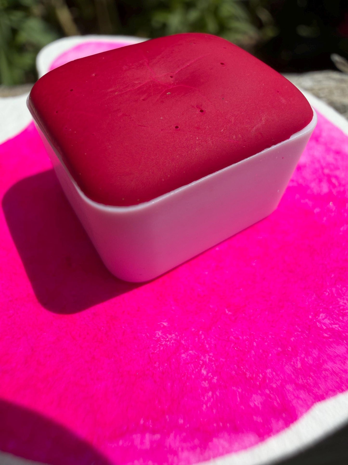 Hot Pink NEON | Handmade Watercolors | Handmade Paint | Watercolors | Watercolor Artist | Granulating Watercolor