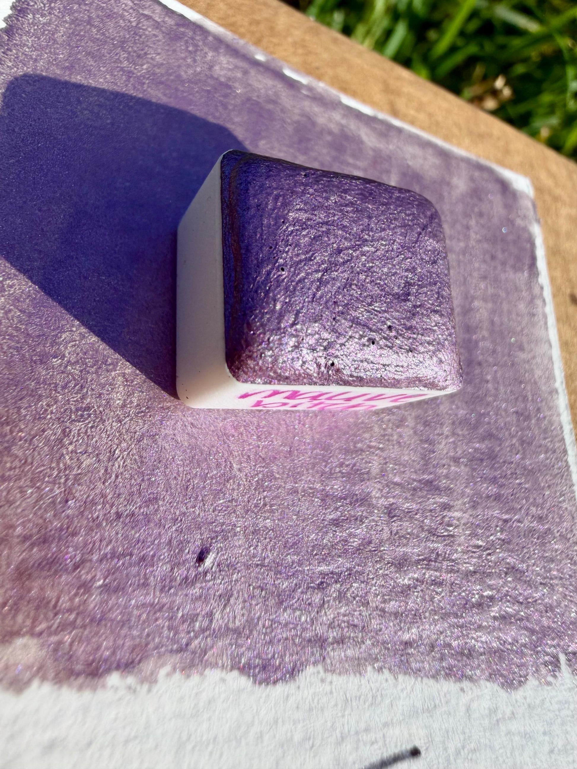 Mauve Bitch | Handmade Watercolors | Handmade Paint | Watercolors | Watercolor | Watercolor Artist