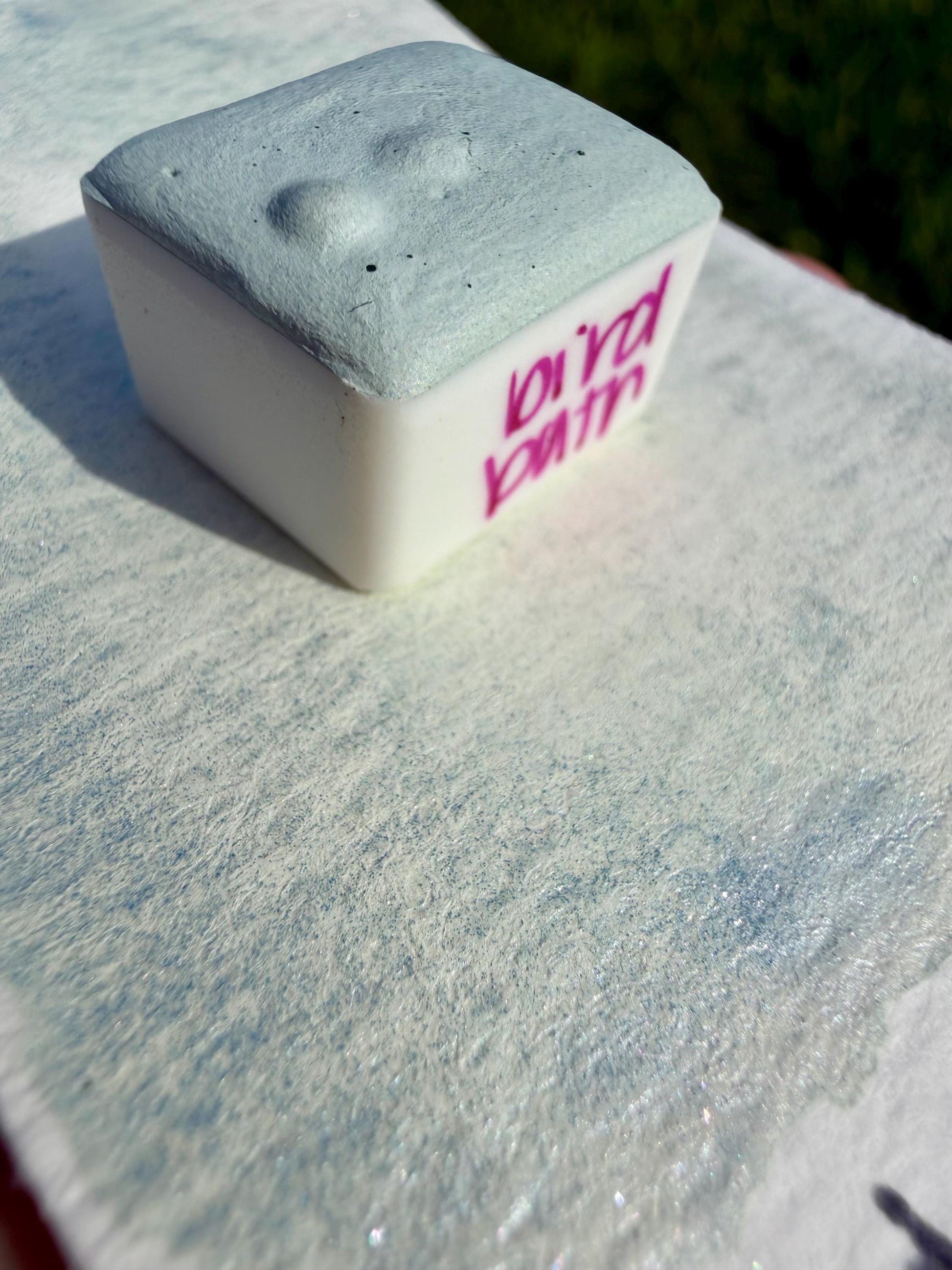 Bird Bath | HYBRID | Matte & Shimmer Blend | Handmade Watercolors | Handmade Paint | Watercolors | Watercolor | Watercolor Artist
