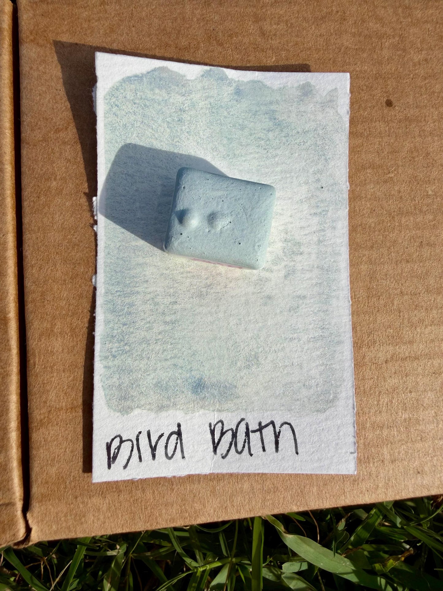 Bird Bath | HYBRID | Matte & Shimmer Blend | Handmade Watercolors | Handmade Paint | Watercolors | Watercolor | Watercolor Artist