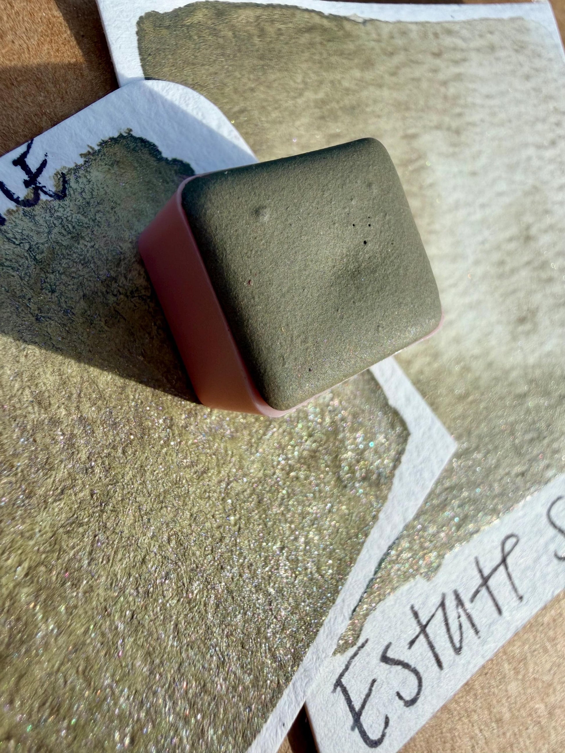 Estate Sale | HYBRID | Matte & Shimmer Blend | Handmade Watercolors | Handmade Paint | Watercolors | Watercolor | Watercolor Artist