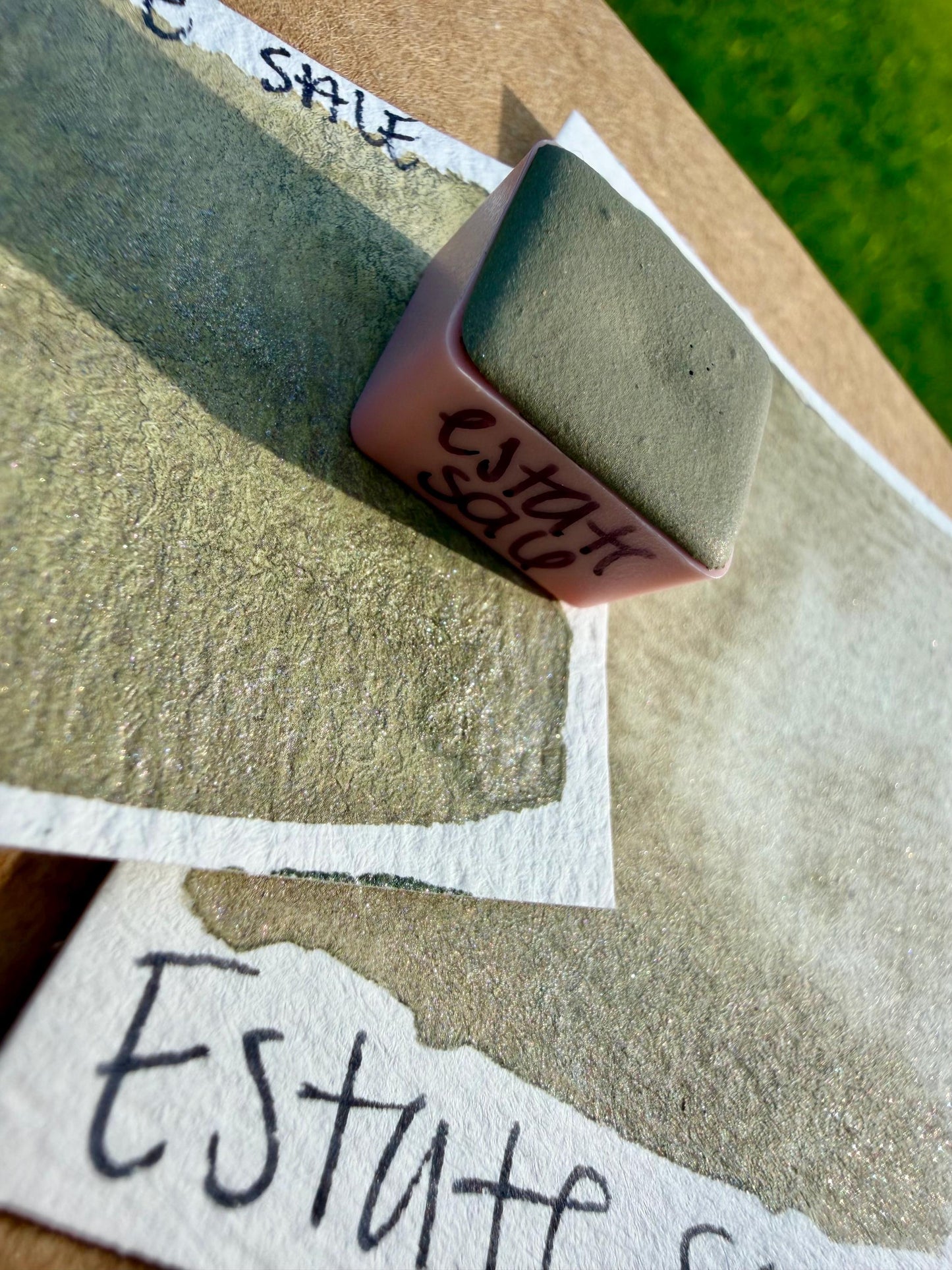 Estate Sale | HYBRID | Matte & Shimmer Blend | Handmade Watercolors | Handmade Paint | Watercolors | Watercolor | Watercolor Artist