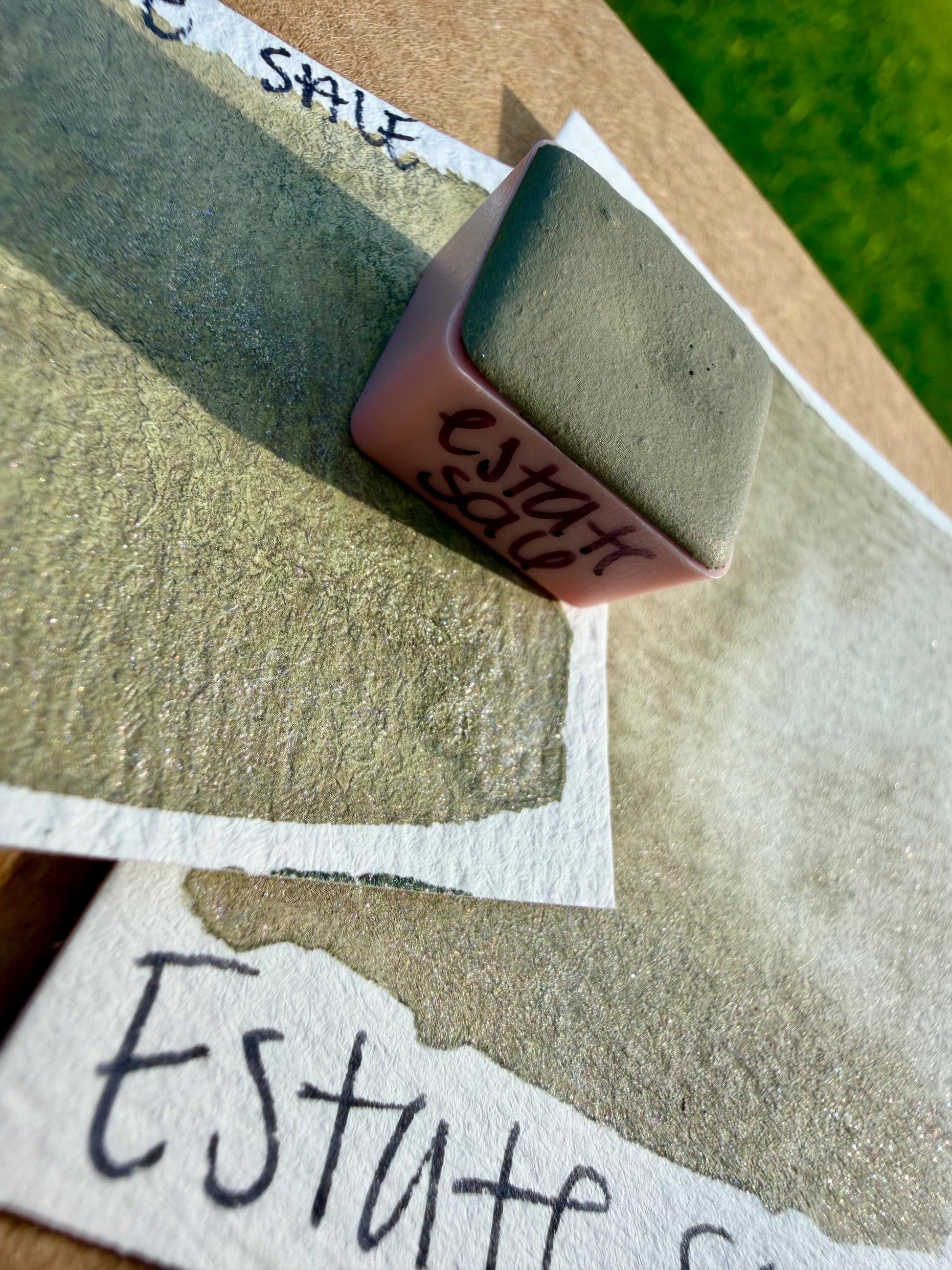 Estate Sale | HYBRID | Matte & Shimmer Blend | Handmade Watercolors | Handmade Paint | Watercolors | Watercolor | Watercolor Artist