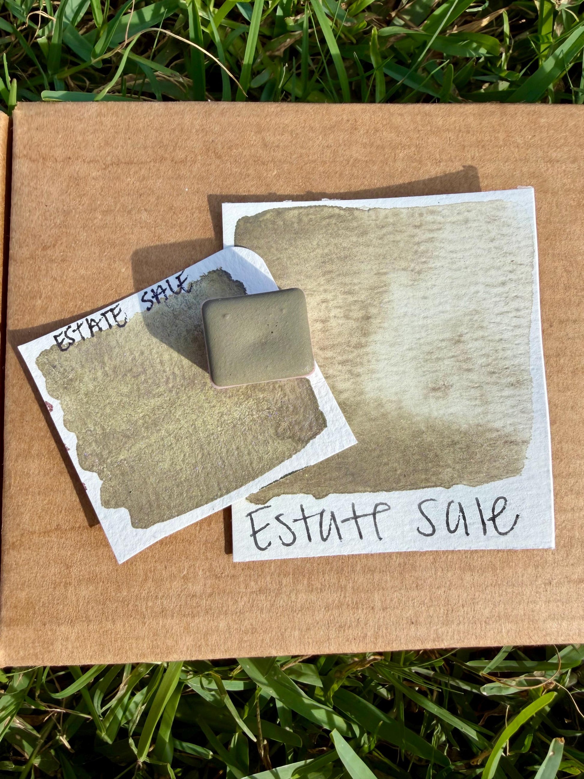 Estate Sale | HYBRID | Matte & Shimmer Blend | Handmade Watercolors | Handmade Paint | Watercolors | Watercolor | Watercolor Artist