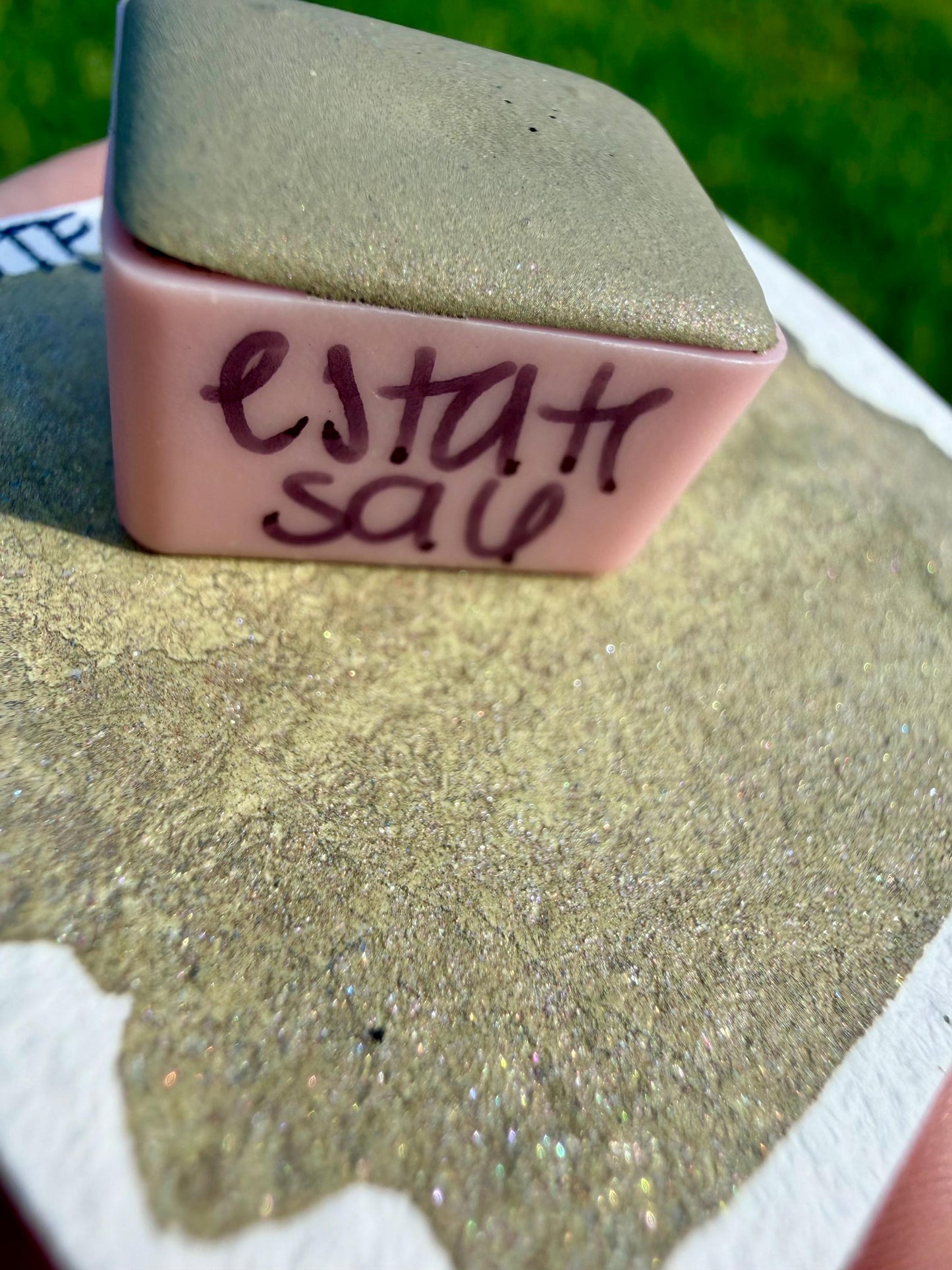 Estate Sale | HYBRID | Matte & Shimmer Blend | Handmade Watercolors | Handmade Paint | Watercolors | Watercolor | Watercolor Artist