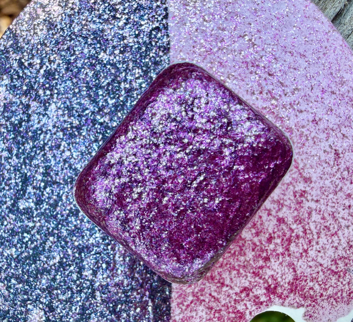 Fairy Bread | Large Particle Mica | Handmade Watercolors | Handmade Paint | Watercolors | Watercolor Artist | Handmade Watercolor |