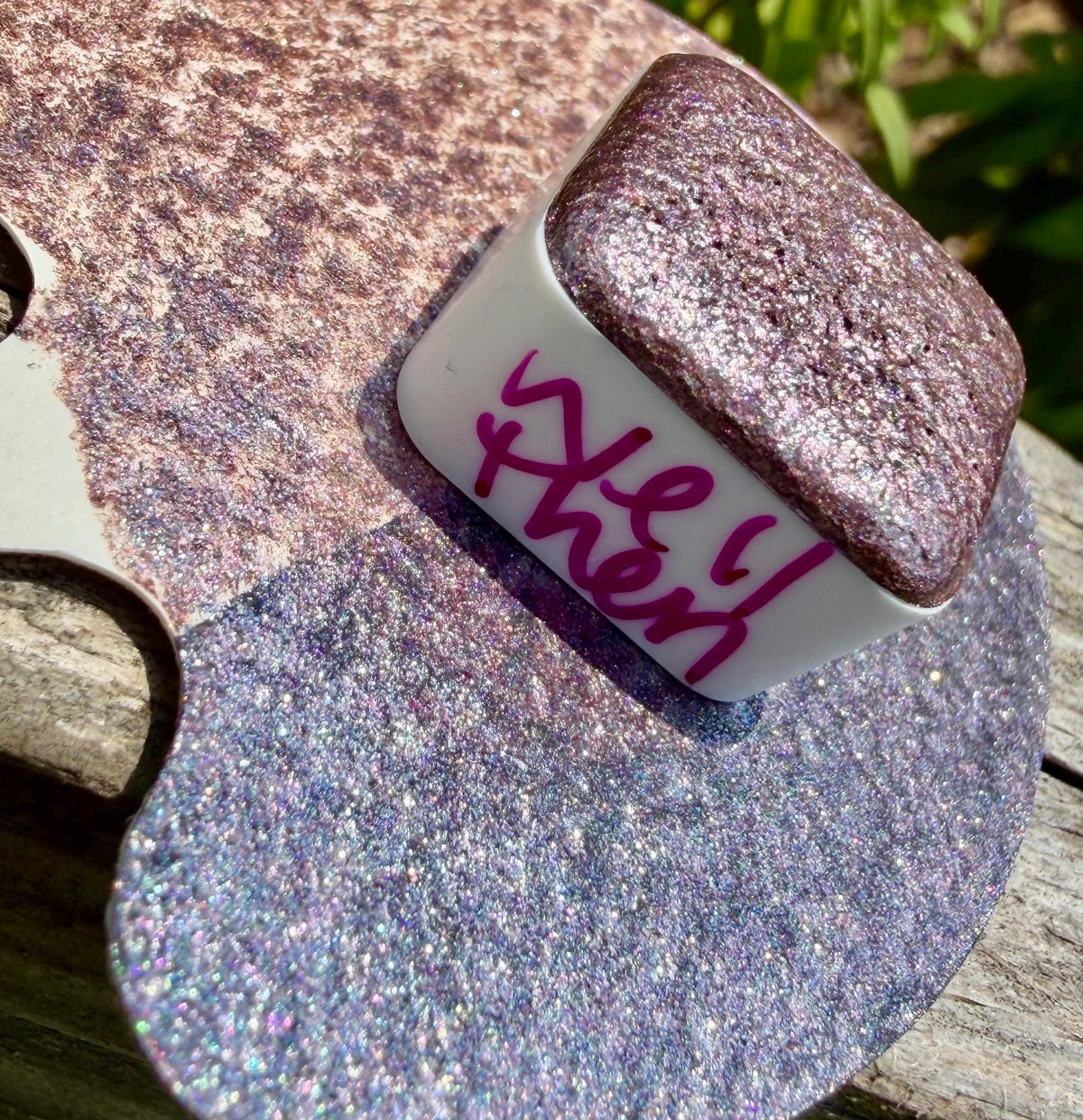 Well Then | Large Particle Mica | Handmade Watercolors | Handmade Paint | Watercolors | Watercolor Artist | Handmade Watercolor |