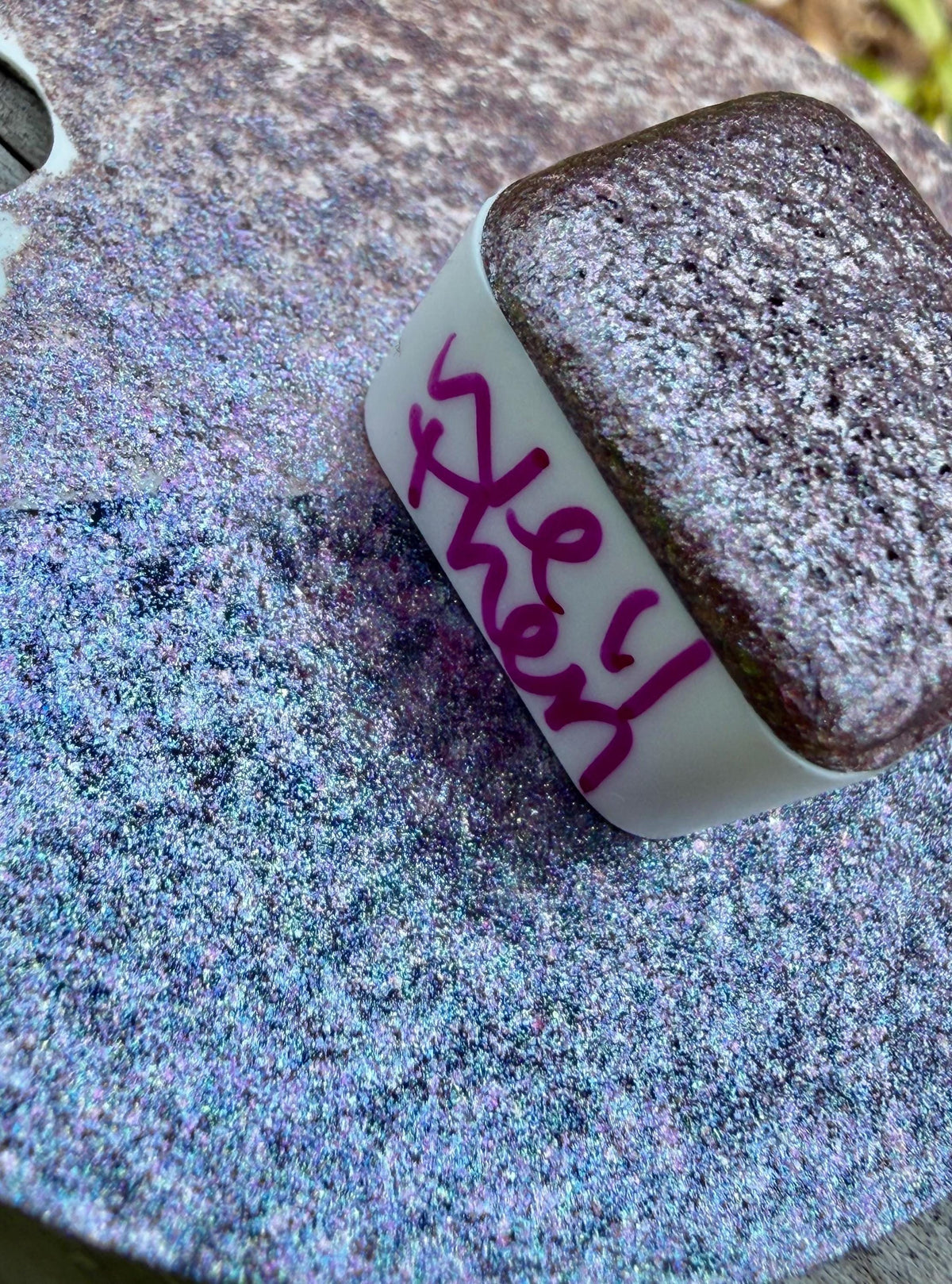 Well Then | Large Particle Mica | Handmade Watercolors | Handmade Paint | Watercolors | Watercolor Artist | Handmade Watercolor |