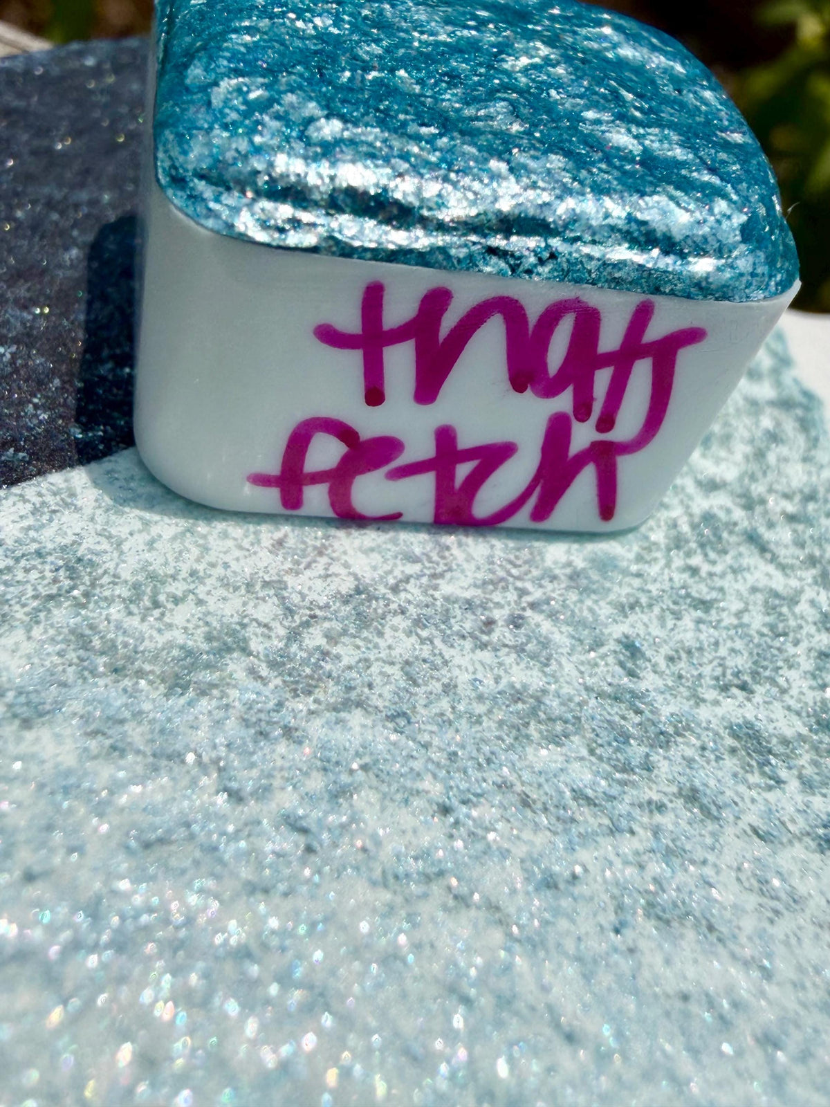 That’s Fetch | Large Particle Mica | Handmade Watercolors | Handmade Paint | Watercolors | Watercolor Artist | Handmade Watercolor |