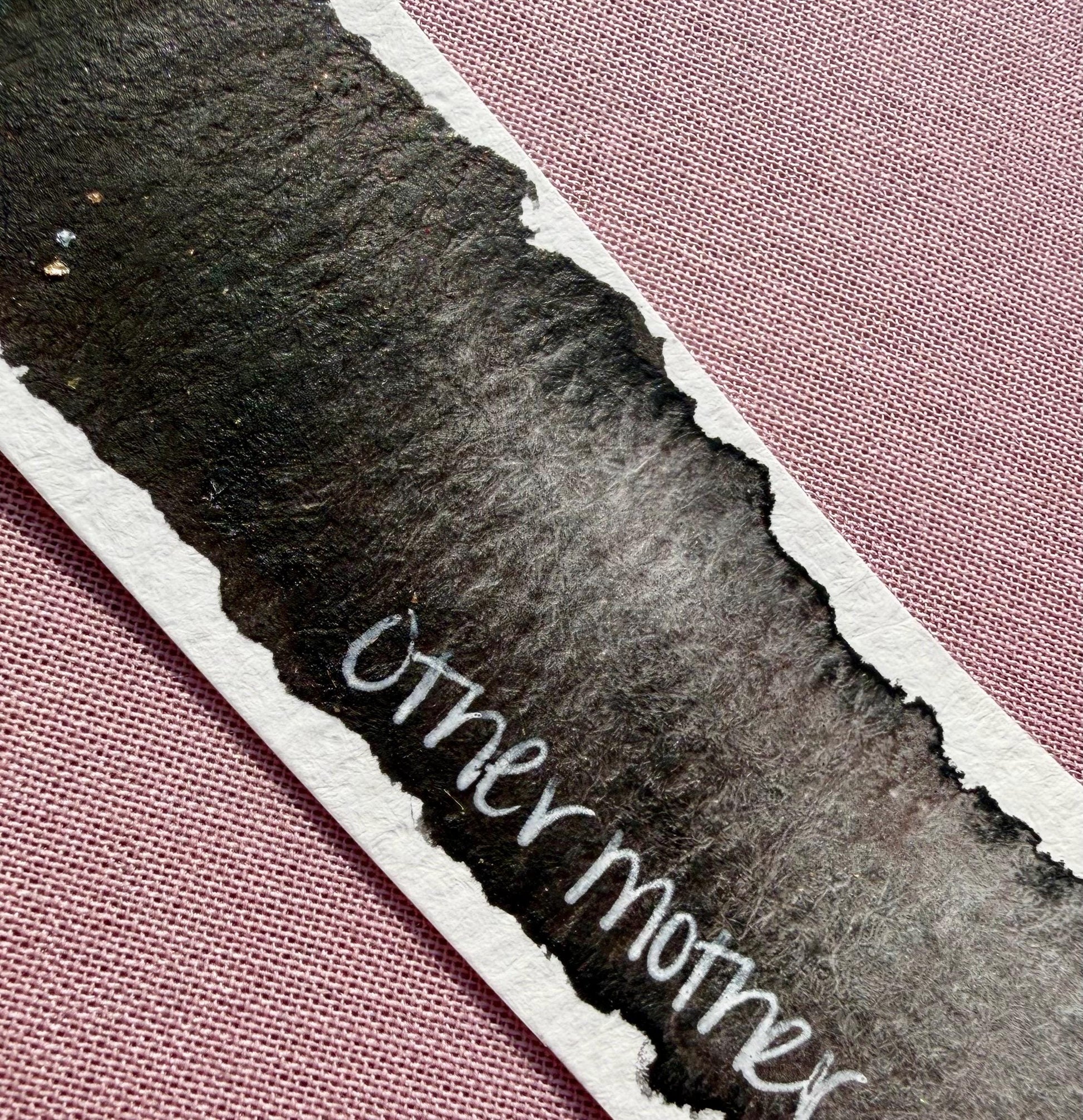 Other Mother | Limited Color | Matte and Shimmer Blend | XL Metal Squiggle Pan | Handmade Paint | Watercolors | Watercolor |