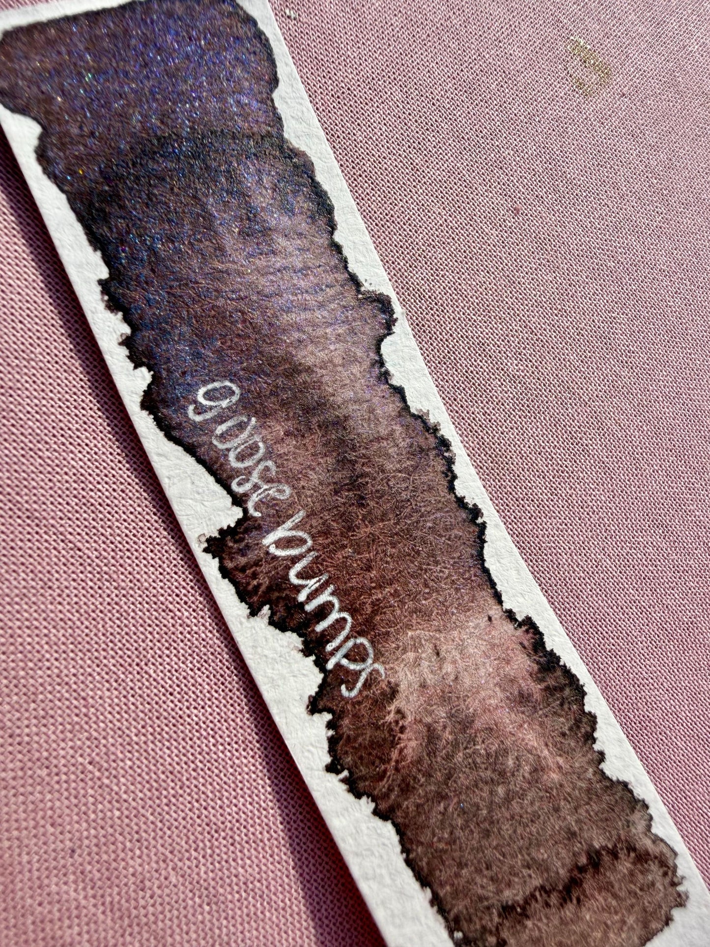 Goosebumps | Limited Color | Matte and Shimmer Blend | XL Metal Squiggle Pan | Handmade Paint | Watercolors | Watercolor |