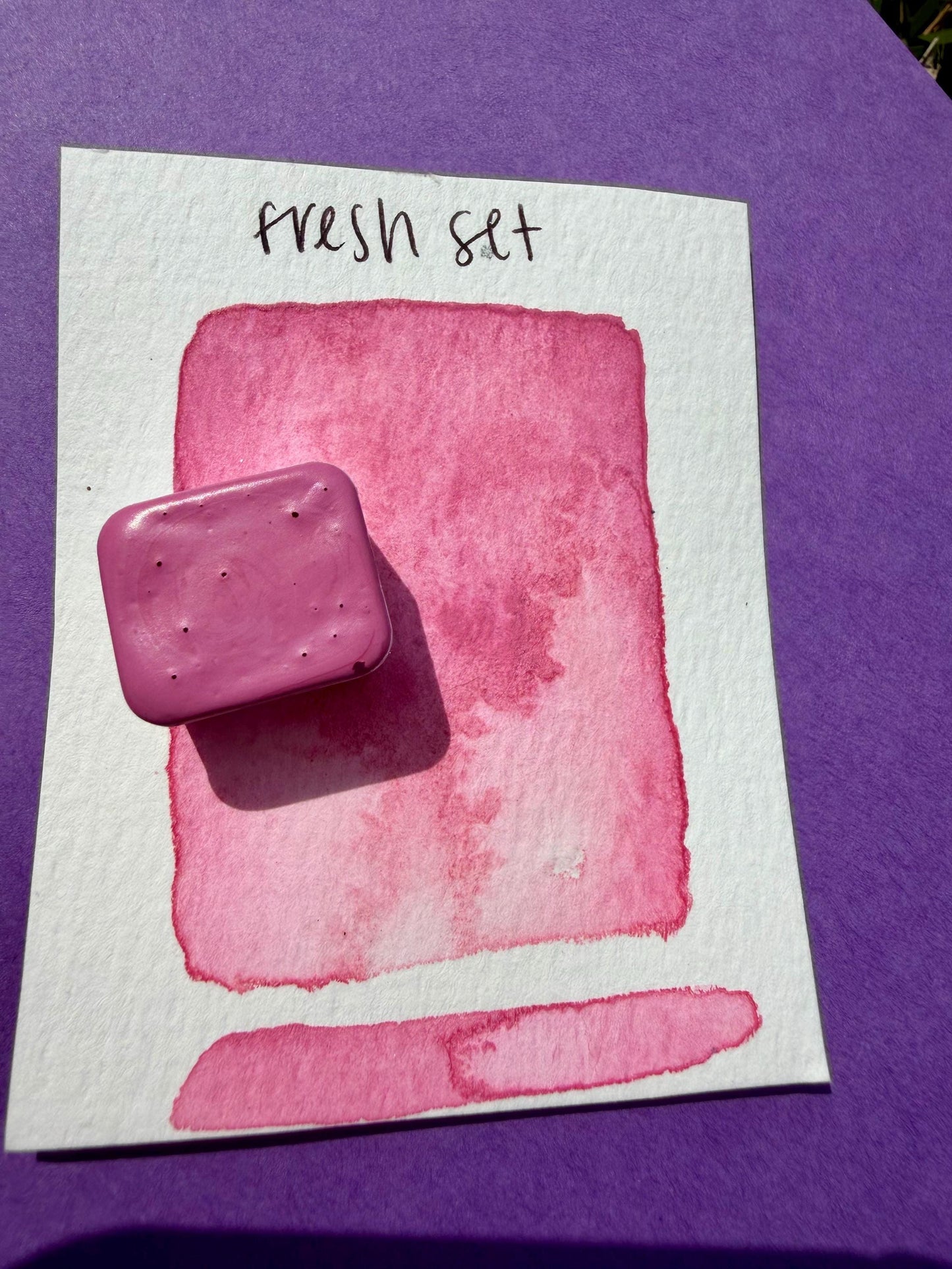 Fresh Set | Watercolors | LIMITEDCOLOR | Handmade Watercolors | Handmade Paint | Calligraphy |