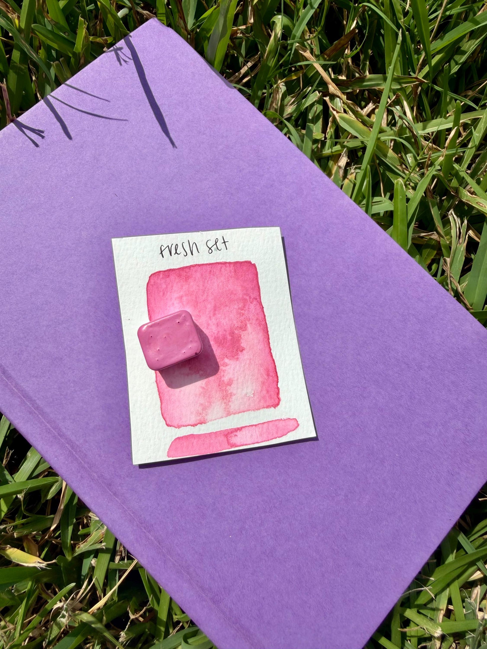 Fresh Set | Watercolors | LIMITEDCOLOR | Handmade Watercolors | Handmade Paint | Calligraphy |