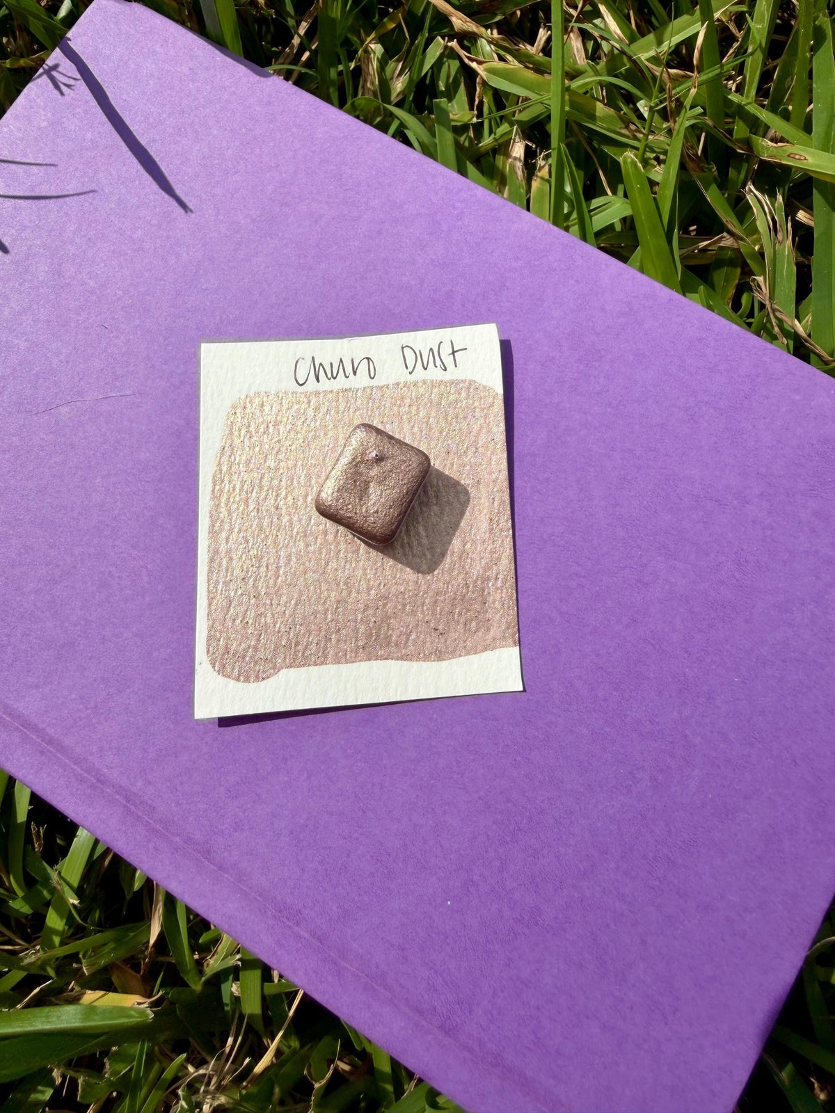 Churro Dust - Glitter | Watercolors | LIMITEDCOLOR | Handmade Watercolors | Handmade Paint | Calligraphy |