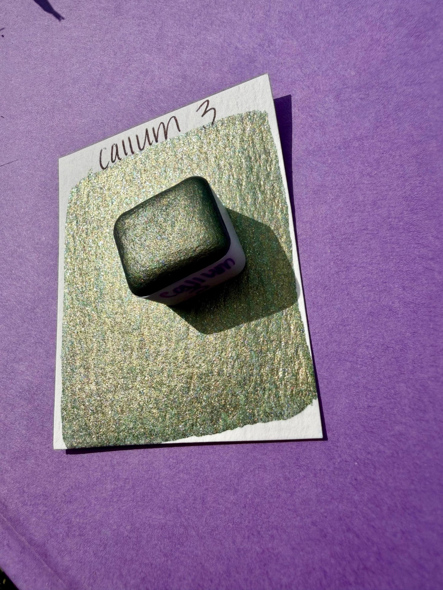 Callum 3 | Watercolors | LIMITEDCOLOR | Handmade Watercolors | Handmade Paint | Artist Watercolor |