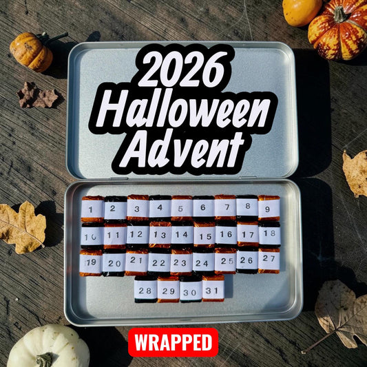 Halloween 2026 Advent Calendar | Handmade Watercolors | Handmade Paint | Halloween Watercolors | Watercolor Artist | Handmade |