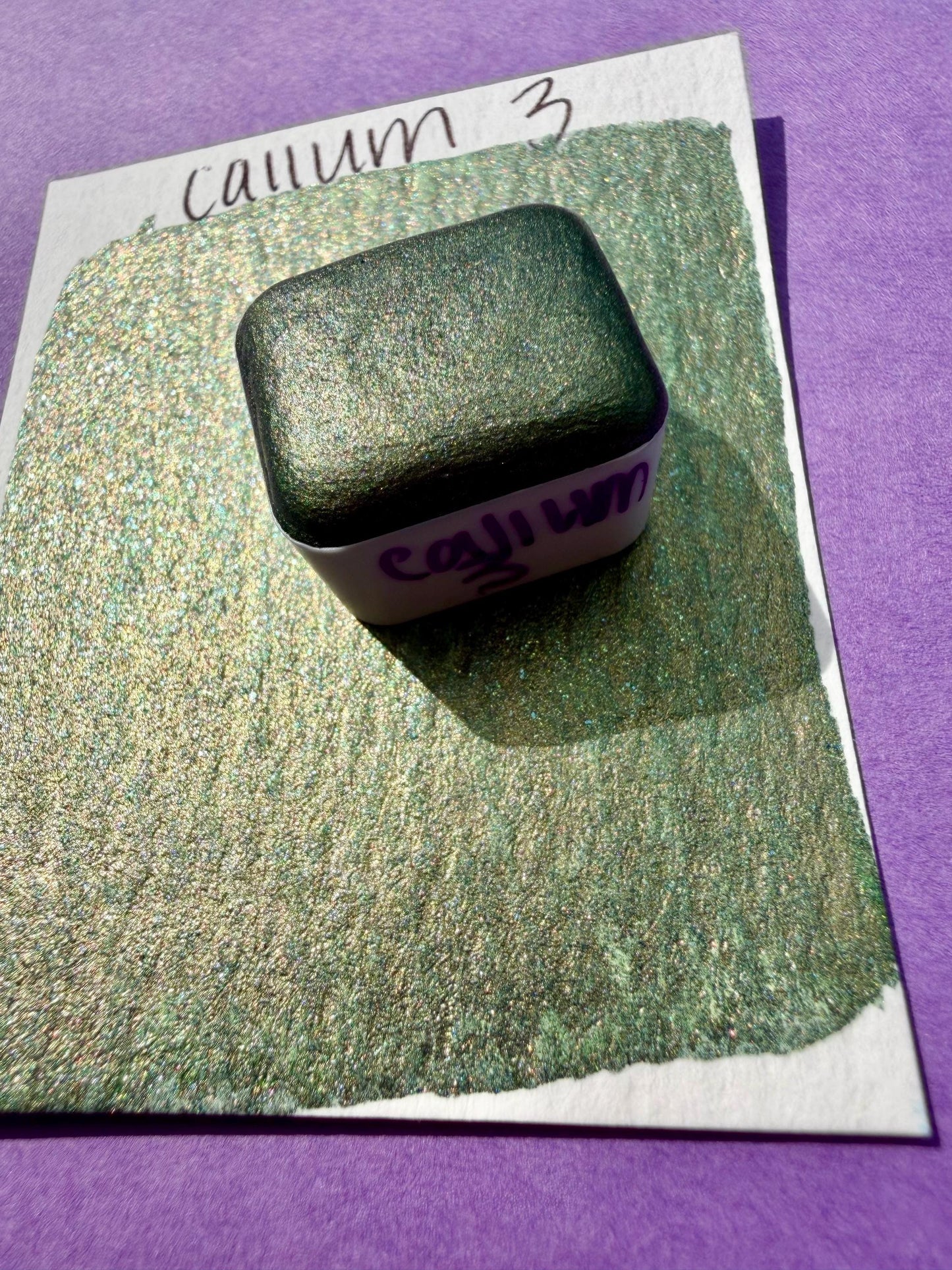 Callum 3 | Watercolors | LIMITEDCOLOR | Handmade Watercolors | Handmade Paint | Artist Watercolor |