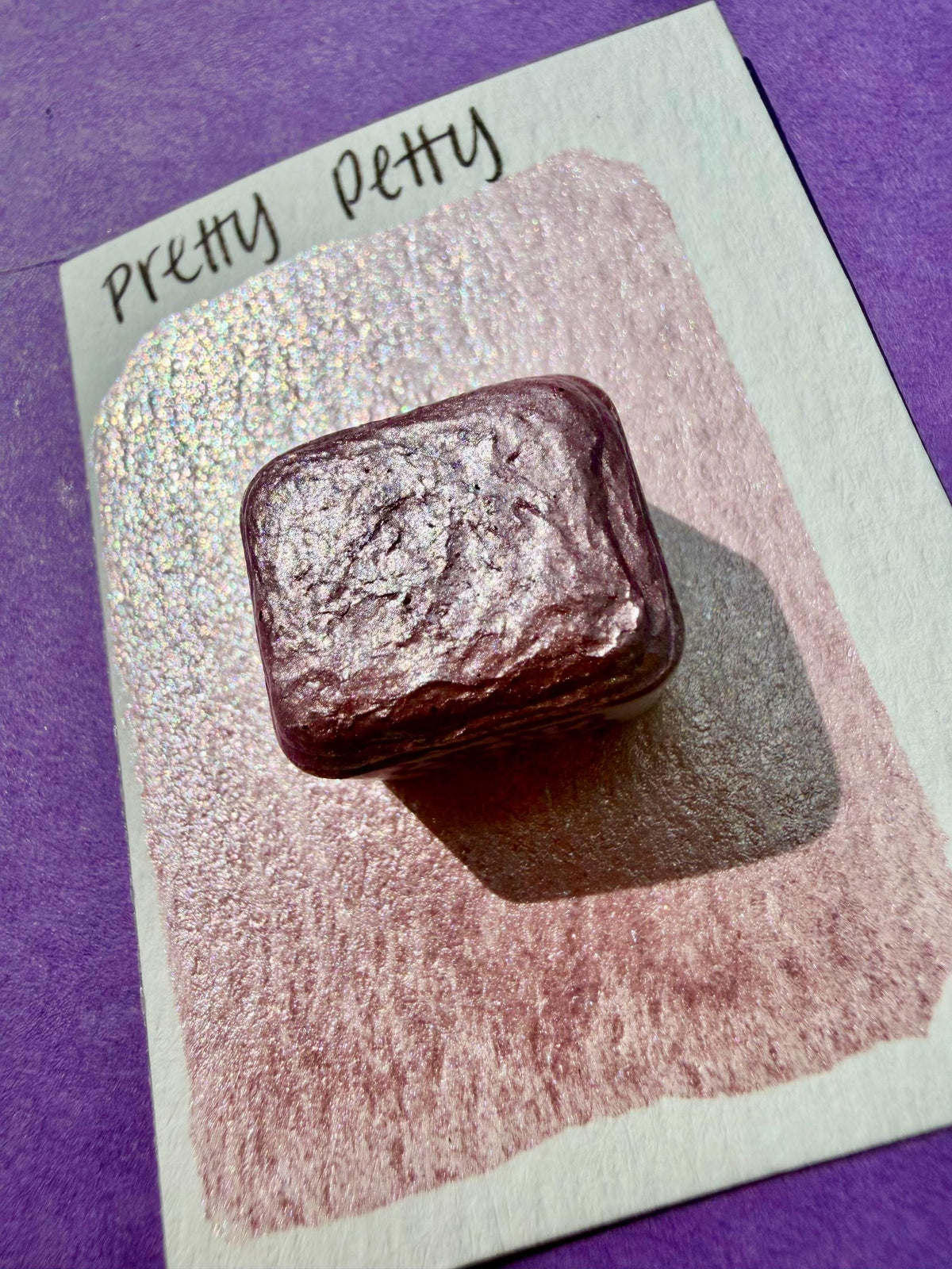 Pretty Petty | Watercolors | LIMITEDCOLOR | Handmade Watercolors | Handmade Paint | Artist Watercolor |