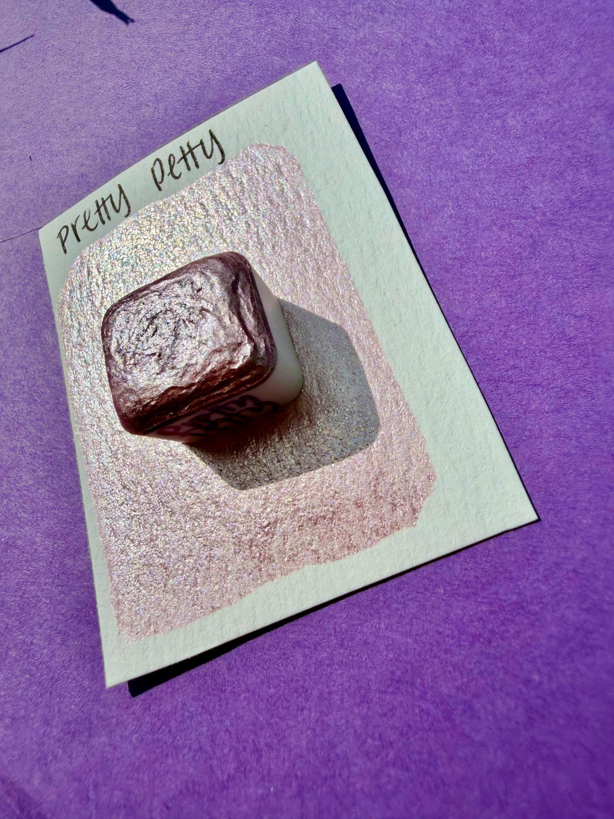 Pretty Petty | Watercolors | LIMITEDCOLOR | Handmade Watercolors | Handmade Paint | Artist Watercolor |