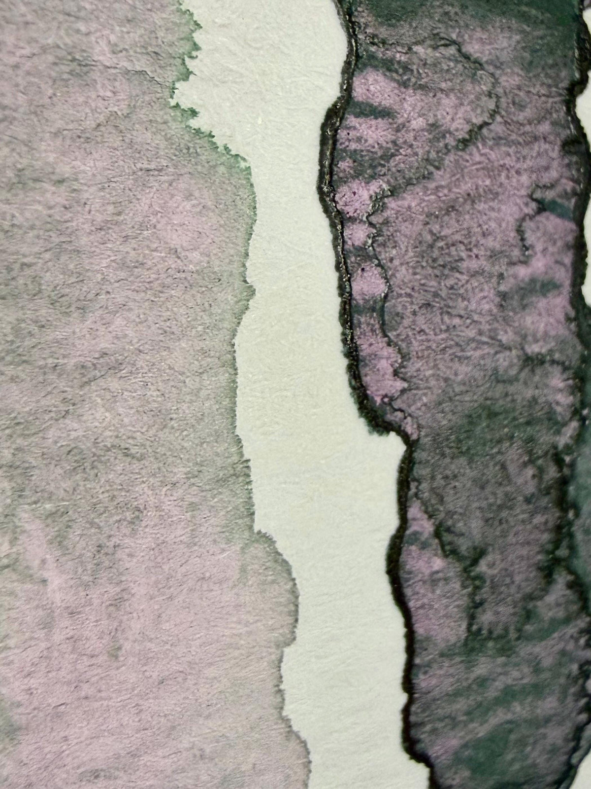 Summer Dip | Handmade Watercolors | GRANULATING | Handmade Cards | Watercolor Florals | Matte Pigment | Half Pans