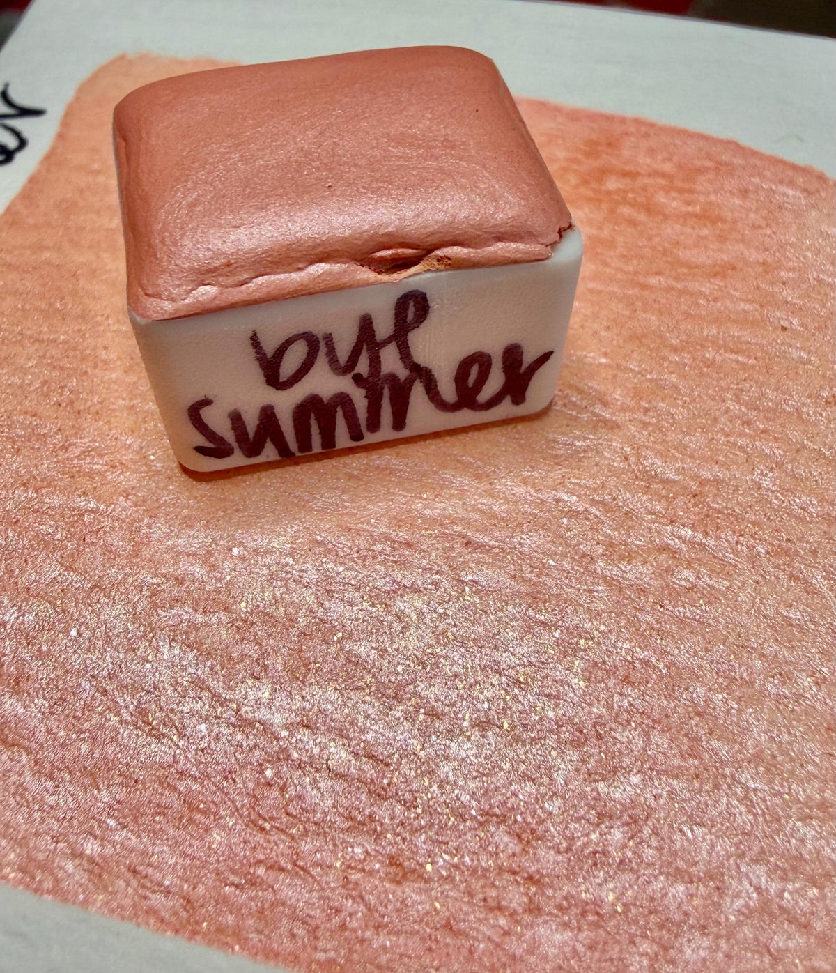 Bye Summer | HYBRID | Matte & Shimmer Blend | Handmade Watercolors | Handmade Paint | Watercolors | Watercolor | Watercolor Artist