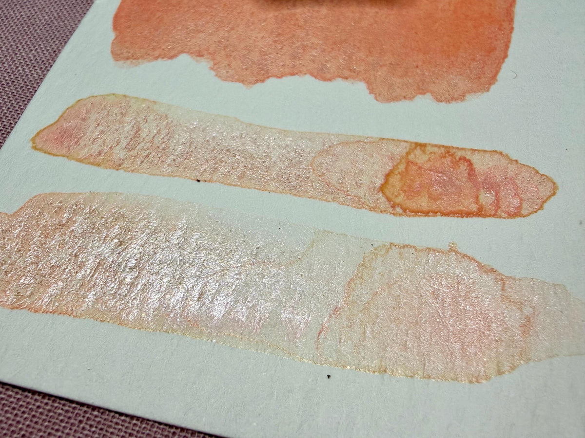 Bye Summer | HYBRID | Matte & Shimmer Blend | Handmade Watercolors | Handmade Paint | Watercolors | Watercolor | Watercolor Artist