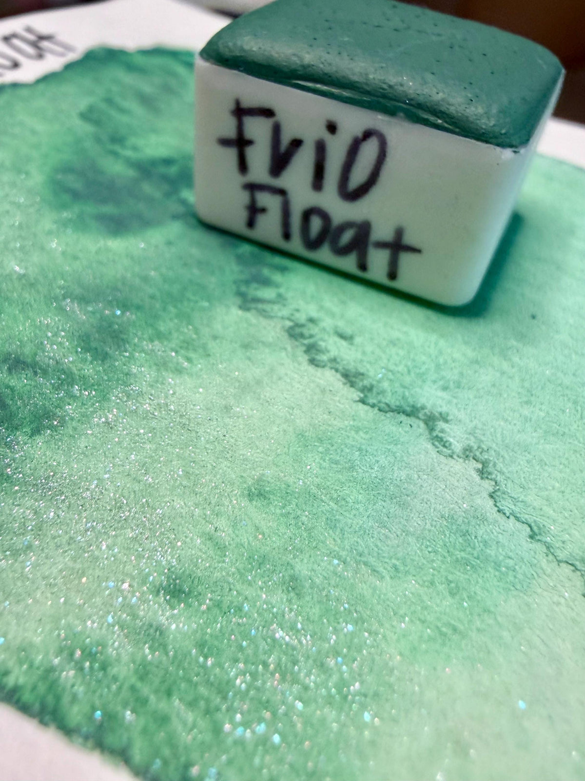 Frio Float | HYBRID | Matte & Shimmer Blend | Handmade Watercolors | Handmade Paint | Watercolors | Watercolor | Watercolor Artist