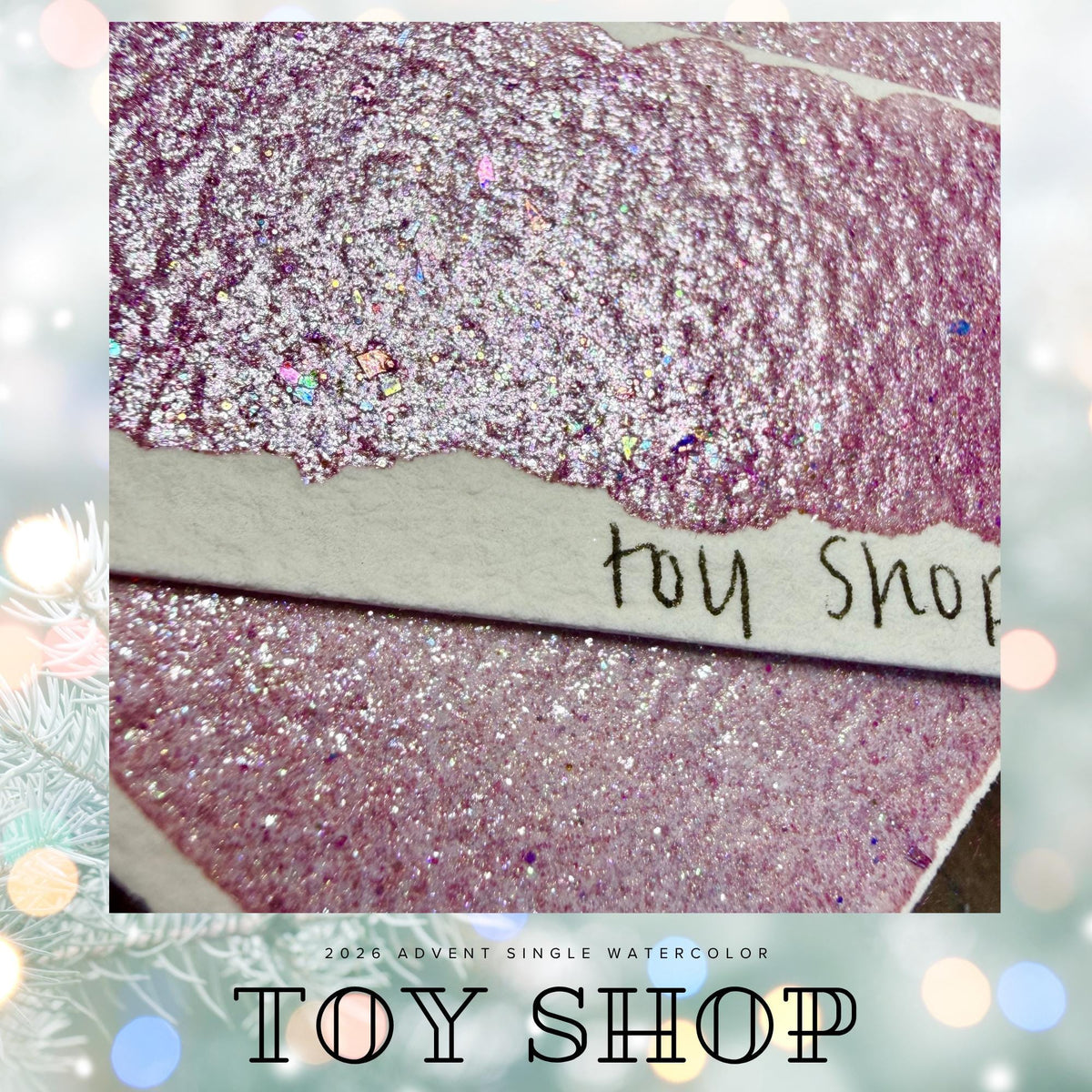 Toy Shop - 2026 Holiday Advent Single Colors | Handmade Watercolors | Handmade Paint | Watercolors | Watercolor Artist |