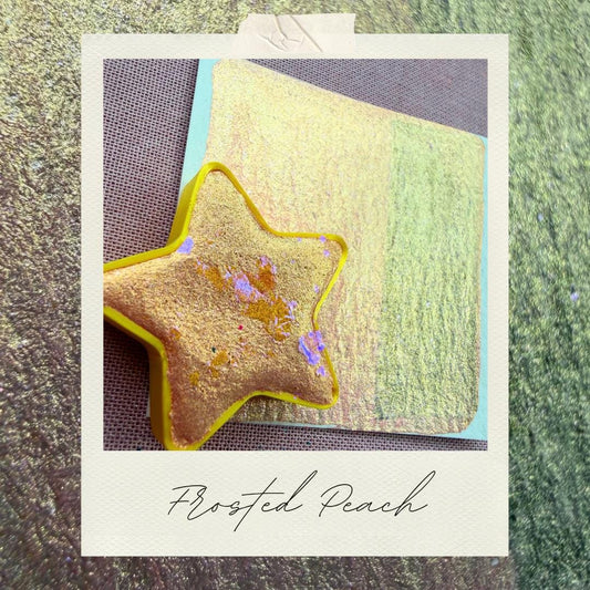 Frosted Peach | Handmade Watercolors | Handmade Paint | Watercolors | Watercolor | Handmade Cards | Unique Watercolors