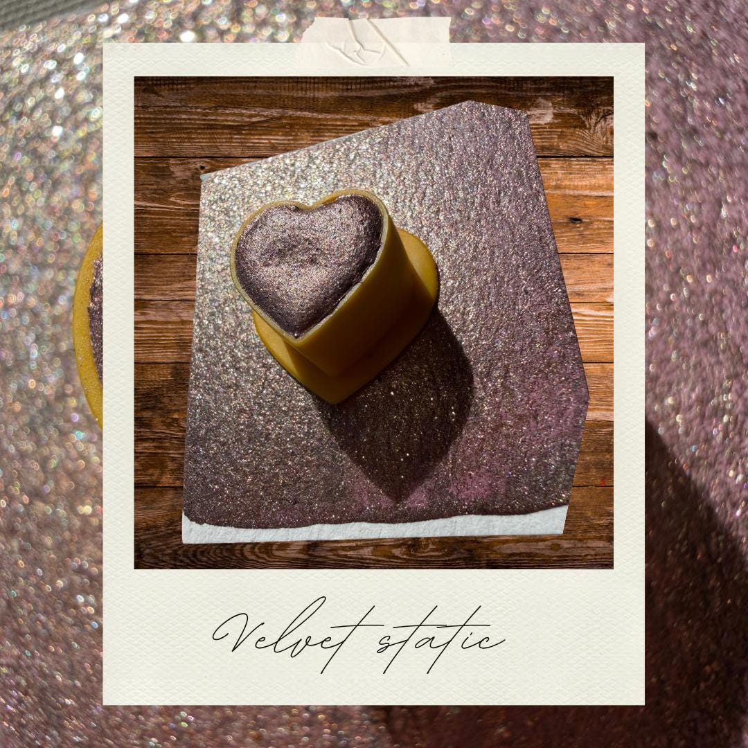 Velvet Static | Handmade Watercolors | Handmade Paint | Watercolors | Watercolor | Handmade Cards | Unique Watercolors
