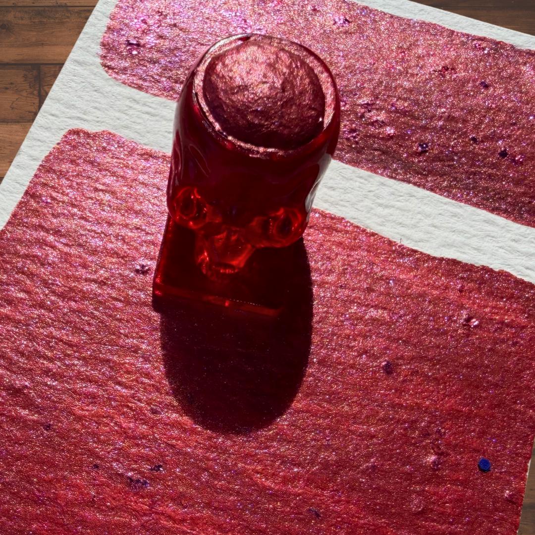Berry Deep | Handmade Watercolors | Handmade Paint | Watercolors | Watercolor | Handmade Cards | Unique Watercolors