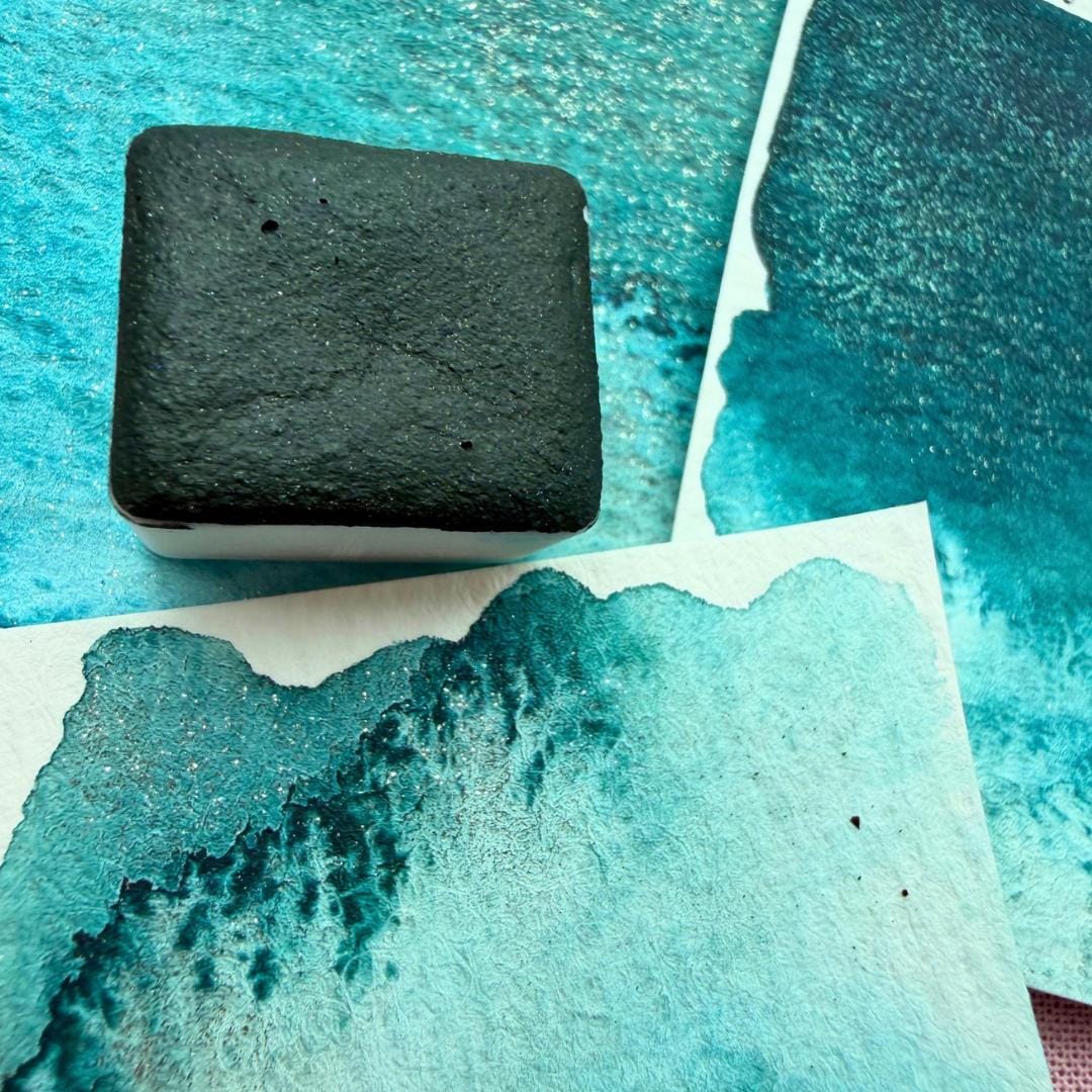 Out At Sea | Handmade Watercolors | Handmade Paint | Watercolors | Watercolor | Handmade Cards | Unique Watercolors